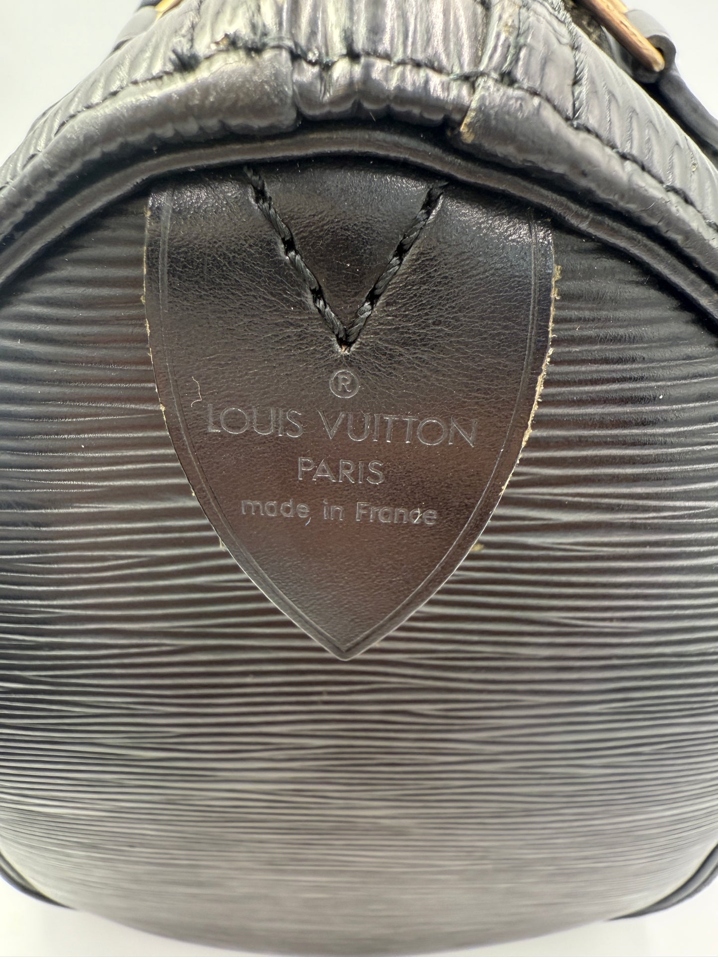 Louis Vuitton Speedy 25 Black Epi Leather SP0035