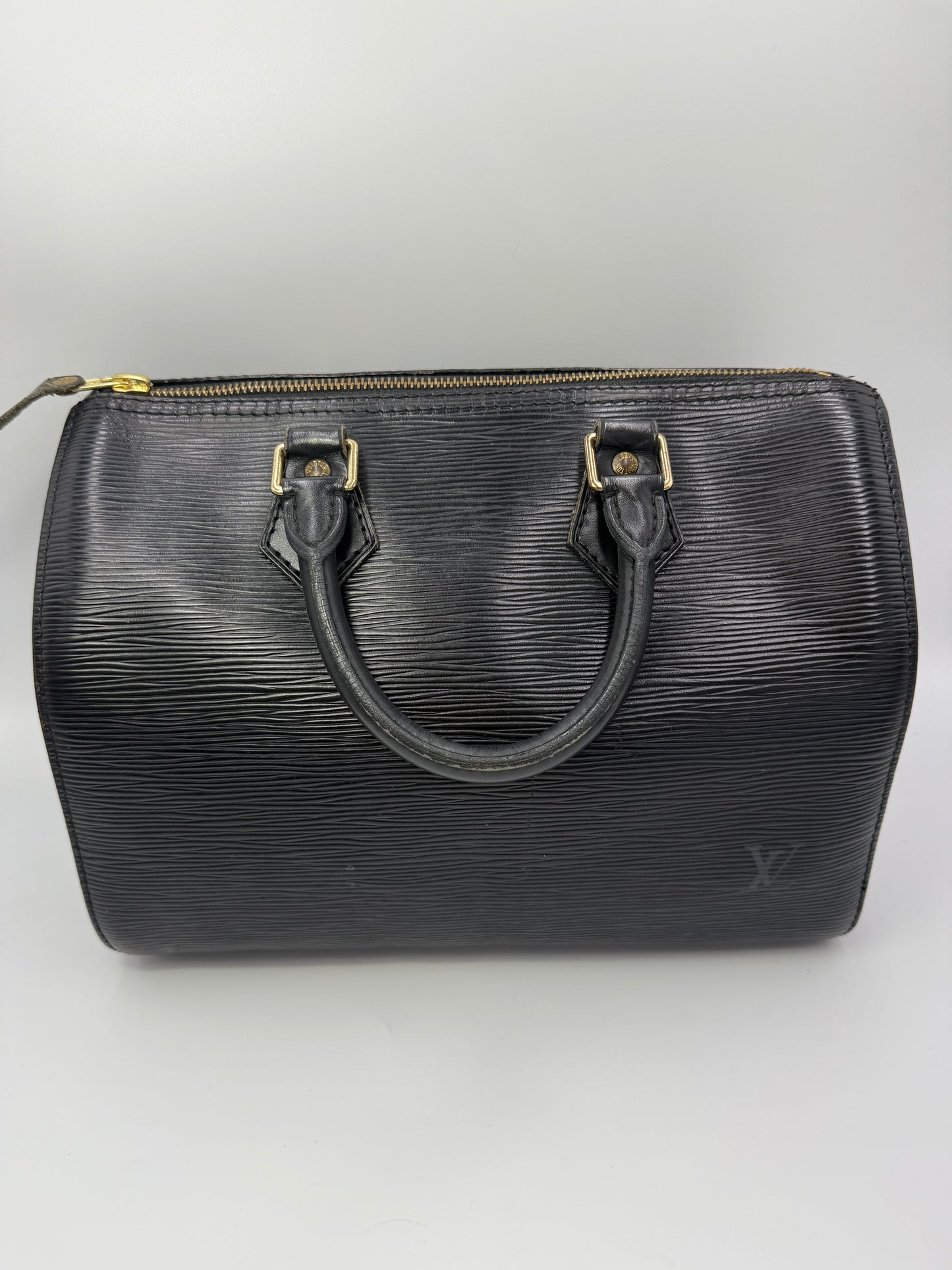 Louis Vuitton Speedy 25 Black Epi Leather SP0035