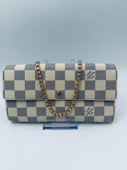 Louis Vuitton Damier Azur Sarah Wallet TH0068