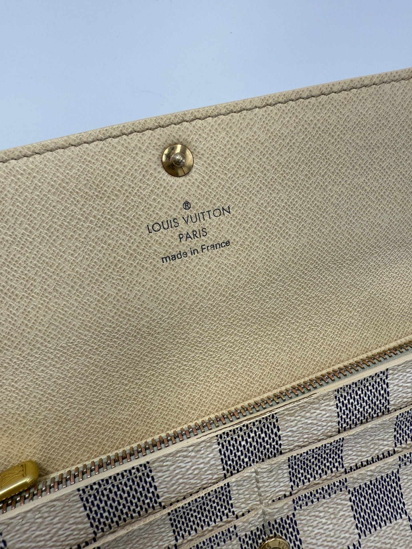 Louis Vuitton Damier Azur Sarah Wallet TH0068