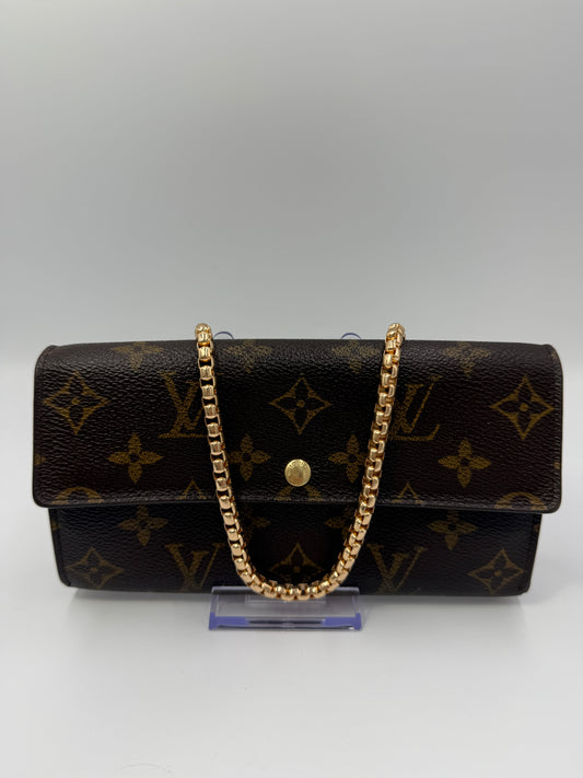Louis Vuitton Monogram Sarah Wallet SD0062