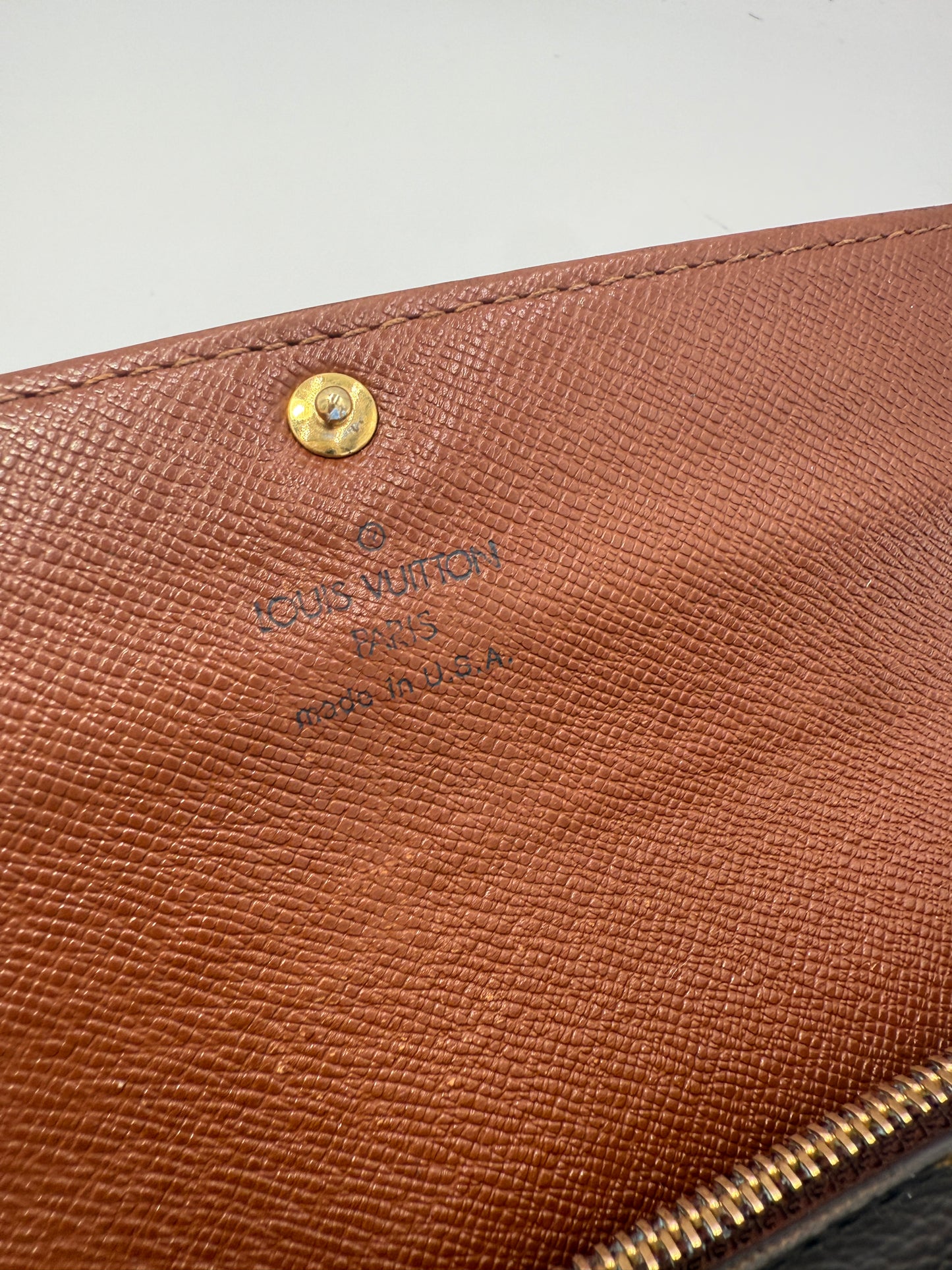 Louis Vuitton Monogram Sarah Wallet SD2087