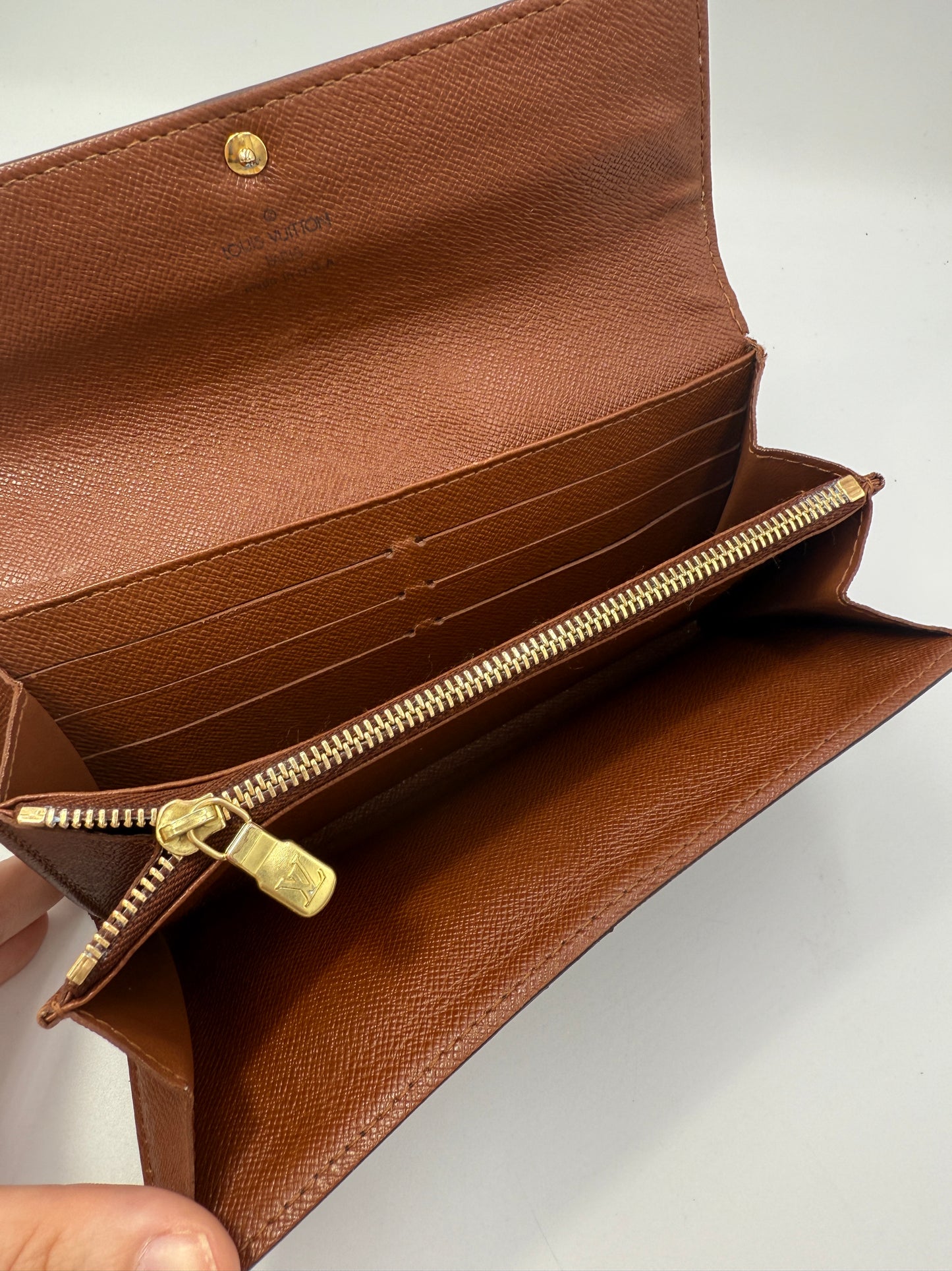 Louis Vuitton Monogram Sarah Wallet SD2087