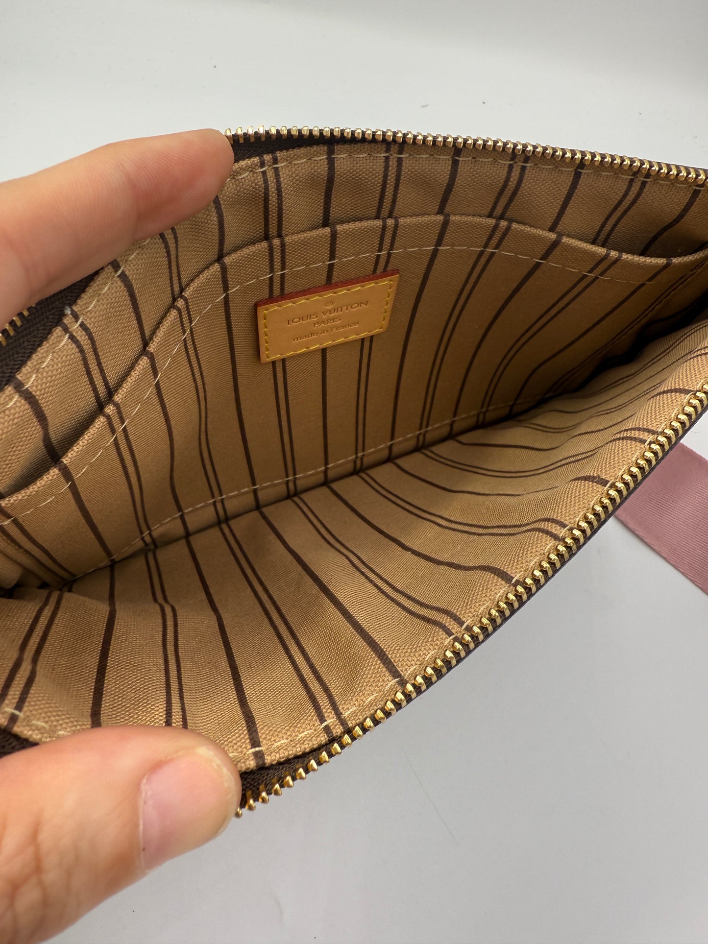 Louis Vuitton Monogram Pouch with Unbranded Strap SP3119