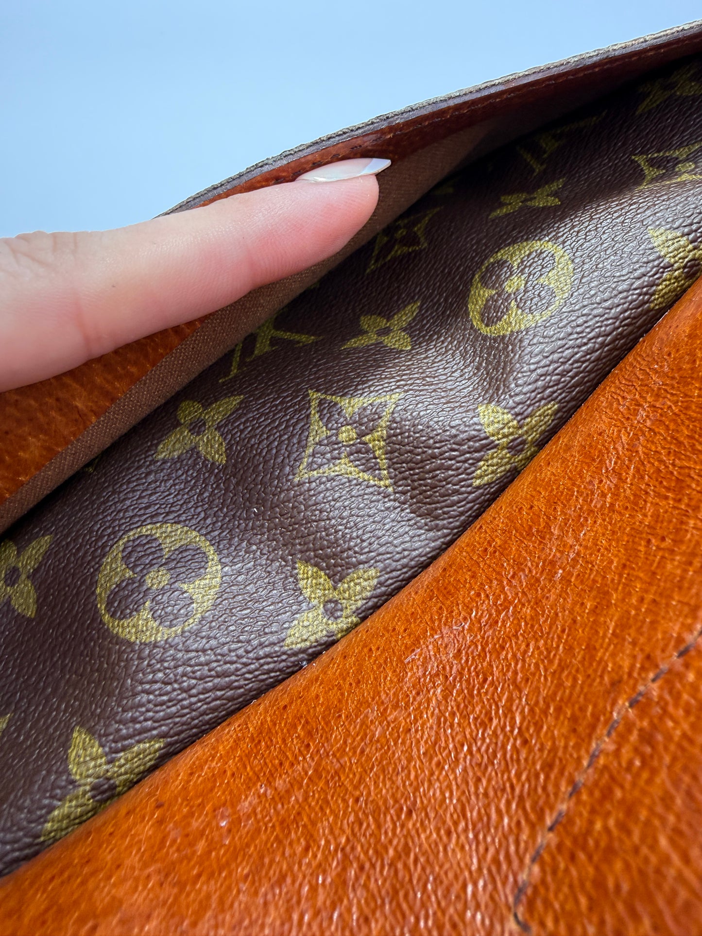 Louis Vuitton Monogram Coated Canvas Crossbody GM