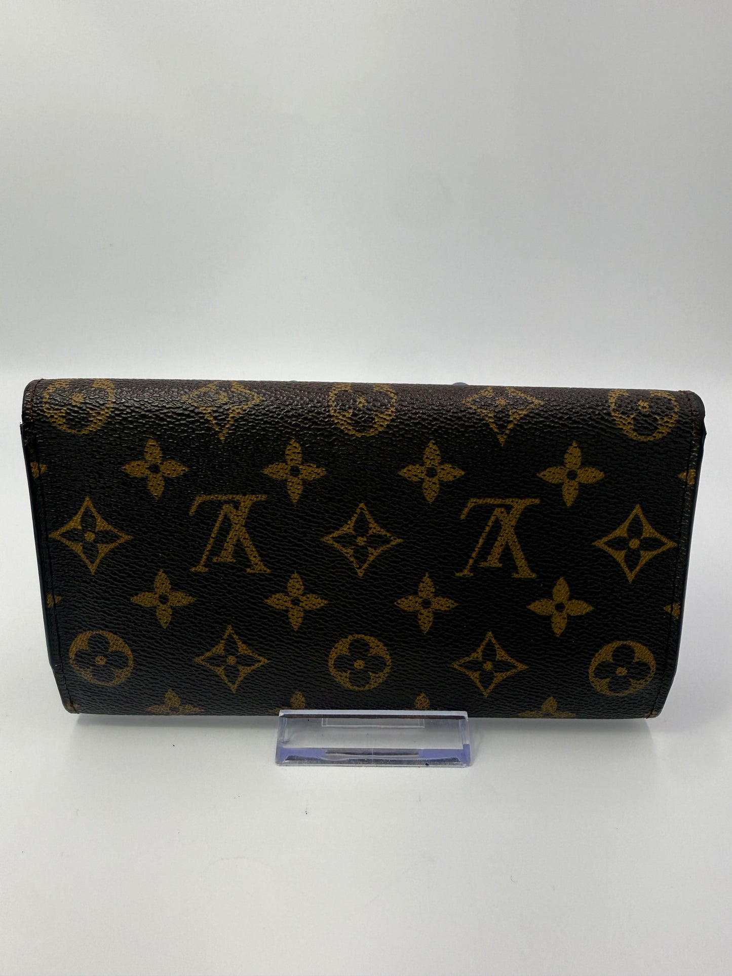 Louis Vuitton Monogram Continental Long Wallet Full Set TH0975