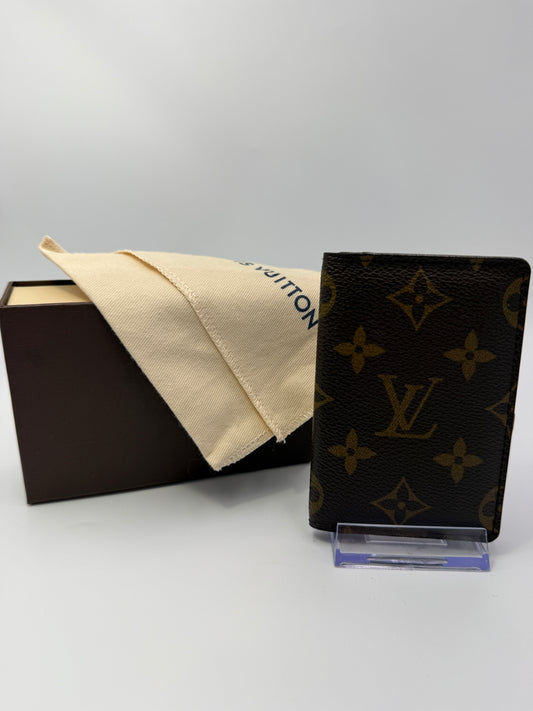 Louis Vuitton Monogram Pocket Organizer Full Set MI0045