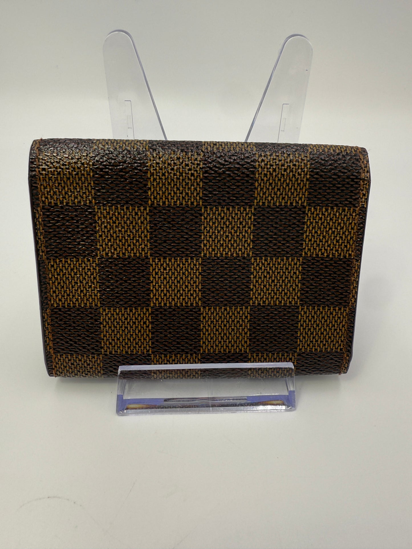 Louis Vuitton Damier Ebene Coated Canvas Card Holder CA0025