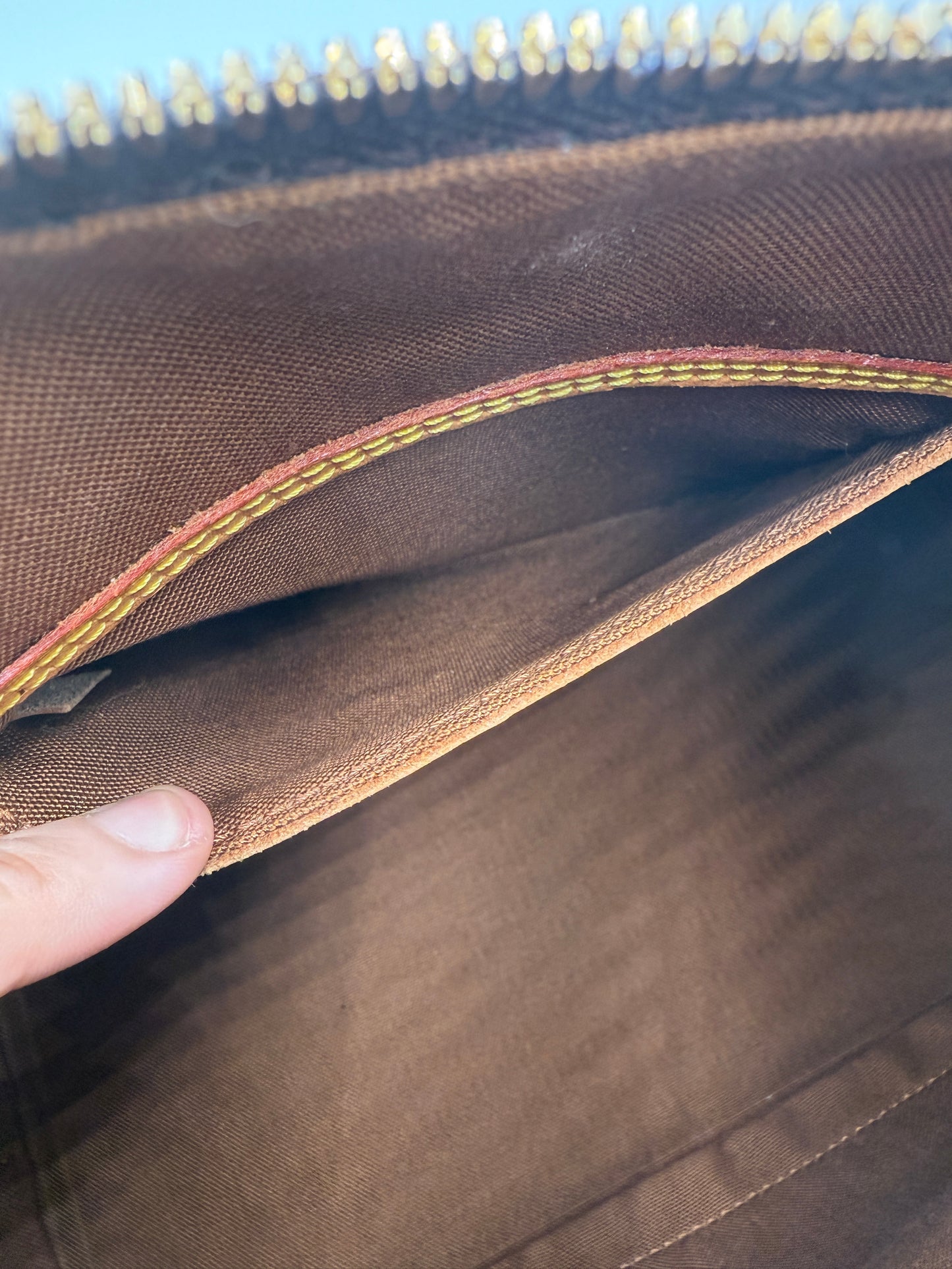 Louis Vuitton Monogram Coated Canvas Alma SD1909