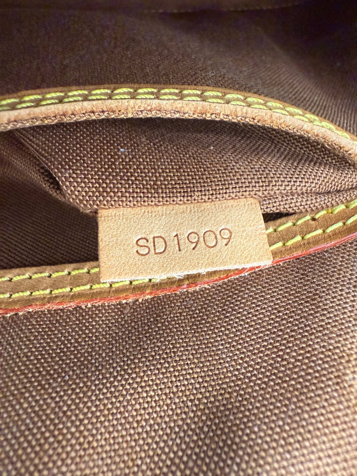 Louis Vuitton Monogram Coated Canvas Alma SD1909