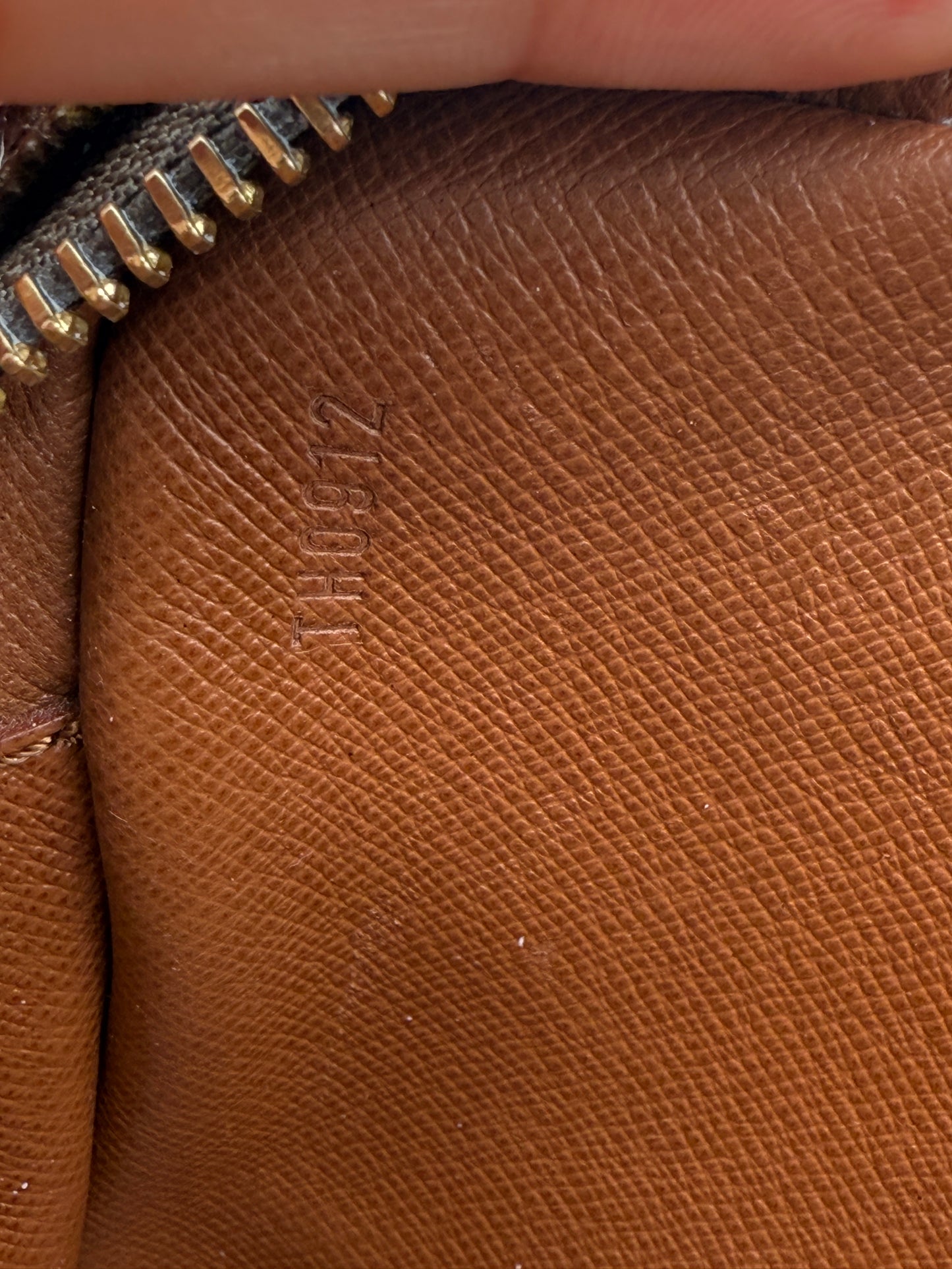 Louis Vuitton Monogram Wristlet 22 cm TH0912