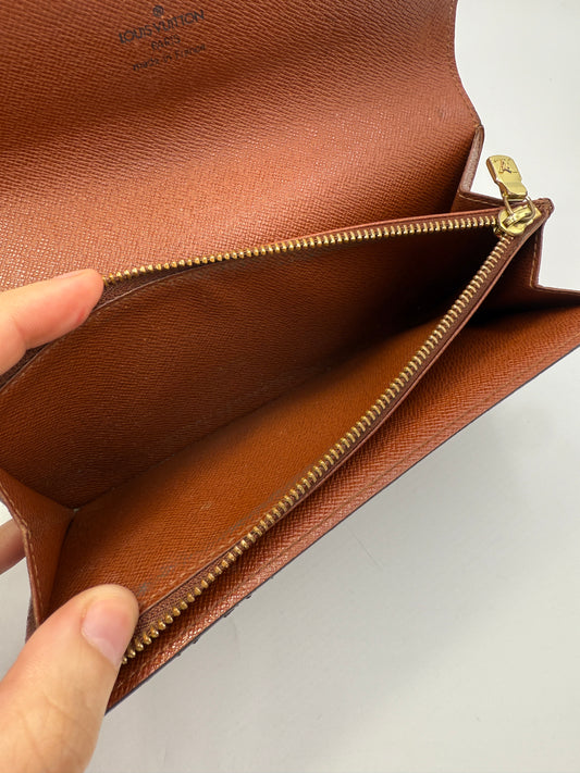 Louis Vuitton Monogram Sarah Wallet CA3101