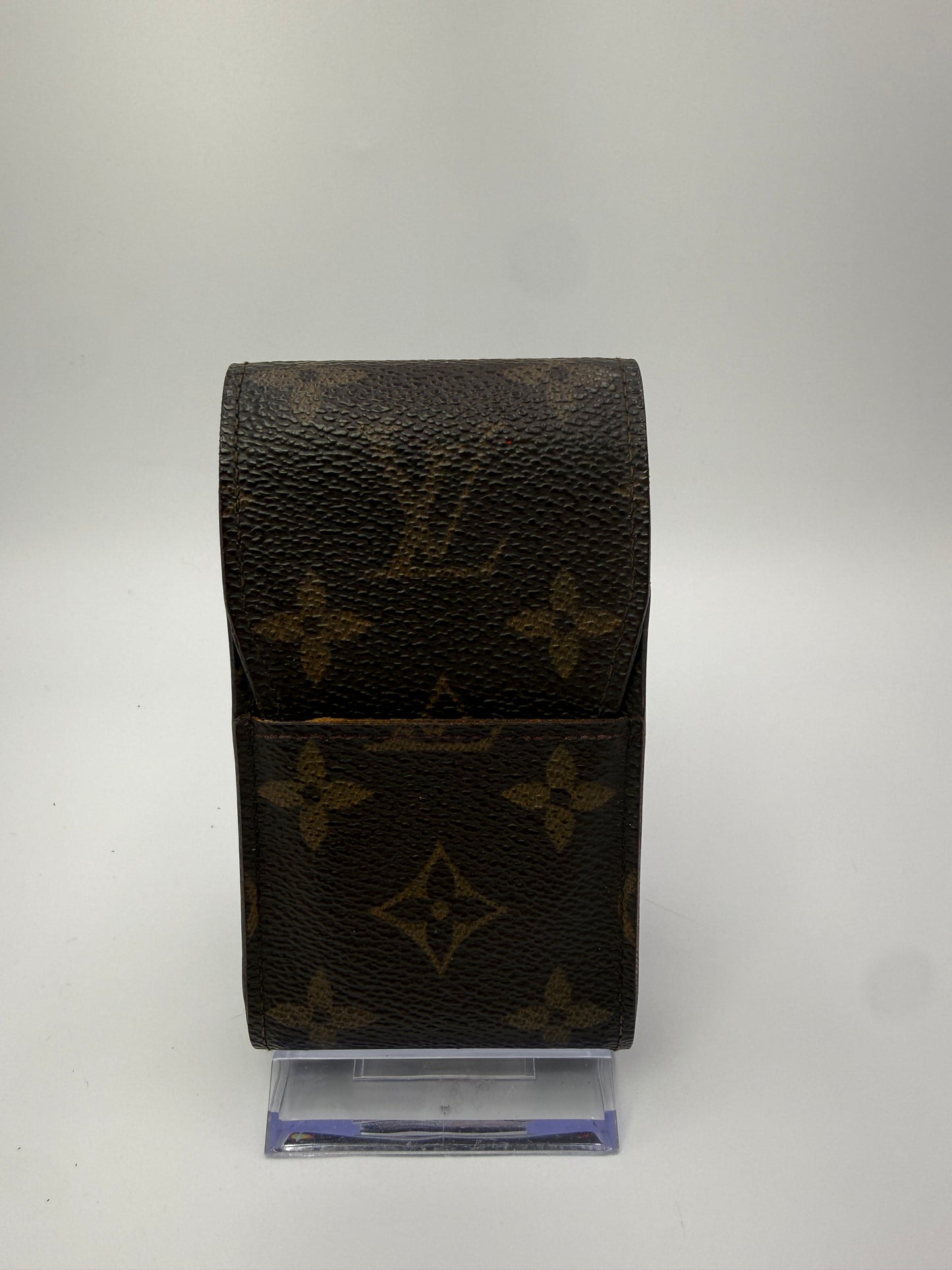 Louis Vuitton Vintage Monogram Coated Canvas Cigarette Holder With COA CT0051