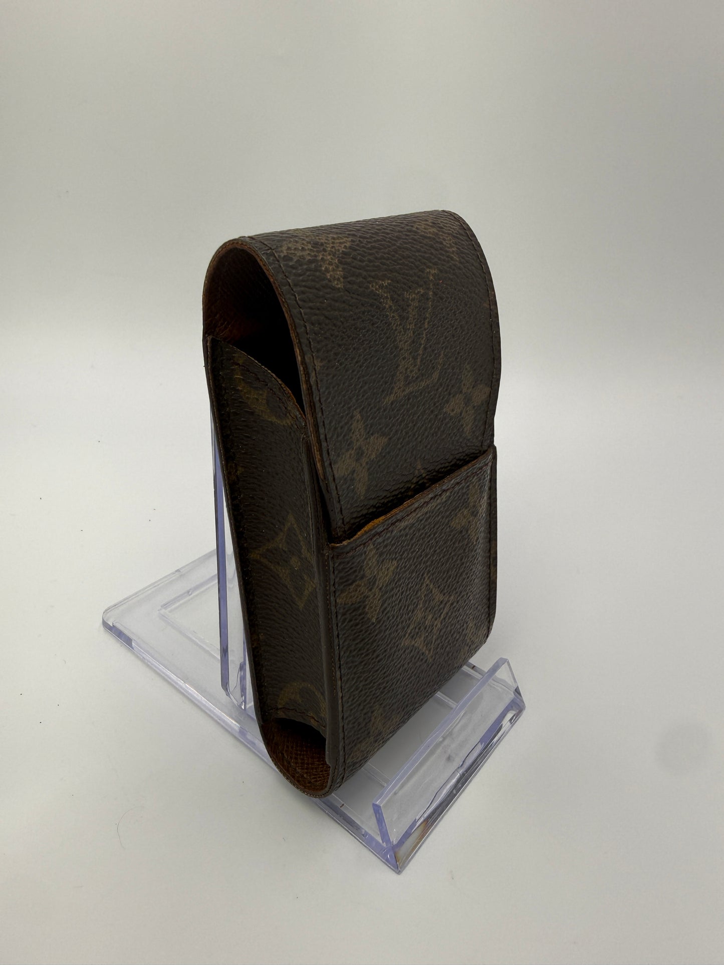 Louis Vuitton Vintage Monogram Coated Canvas Cigarette Holder With COA CT0051