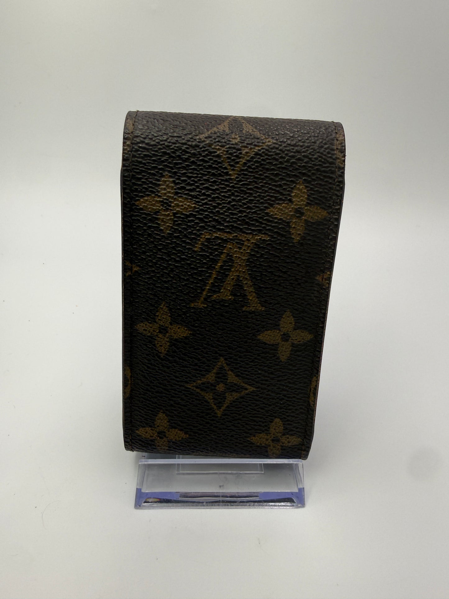 Louis Vuitton Vintage Monogram Coated Canvas Cigarette Holder With COA CT0051