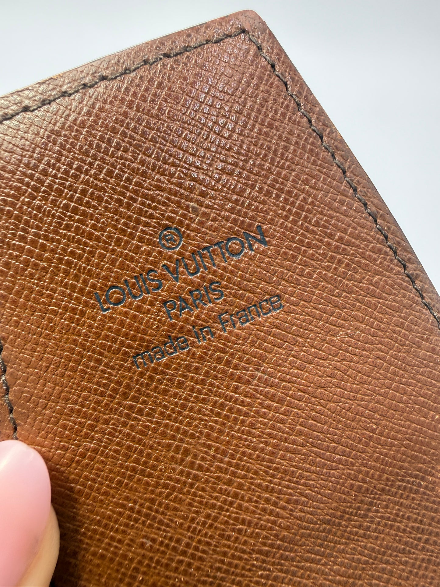 Louis Vuitton Vintage Monogram Coated Canvas Cigarette Holder With COA CT0051