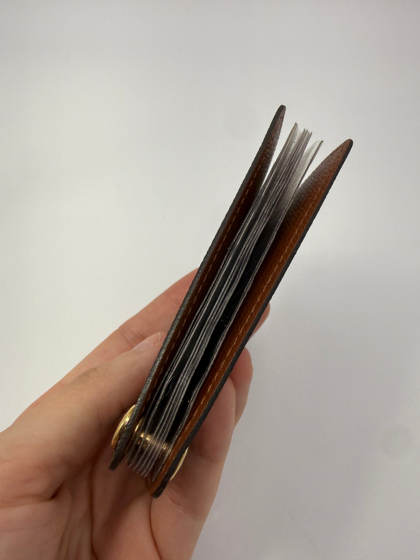 Louis Vuitton Vintage Monogram Photo or Card Organizer With COA CT0063