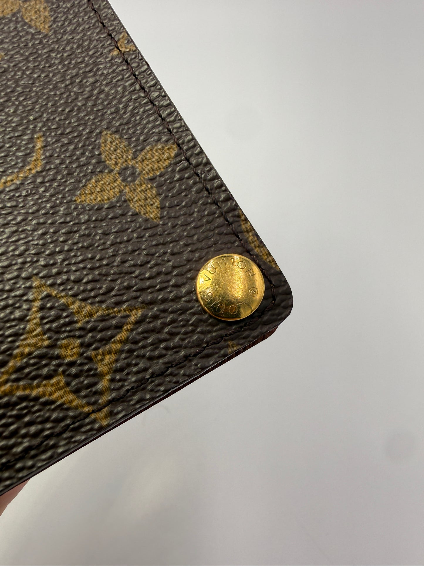 Louis Vuitton Vintage Monogram Photo or Card Organizer With COA CT0063