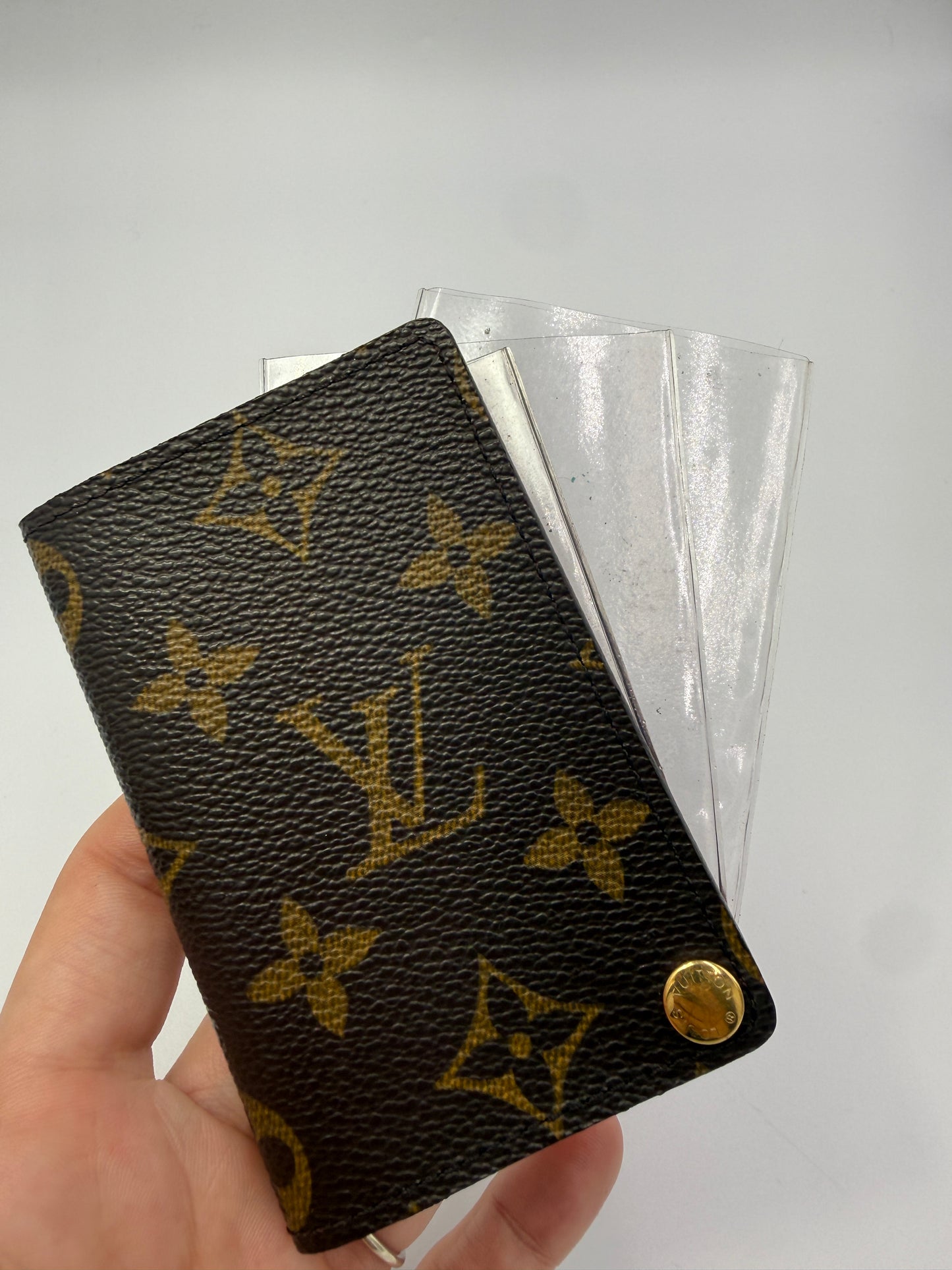 Louis Vuitton Vintage Monogram Photo or Card Organizer With COA CT0063