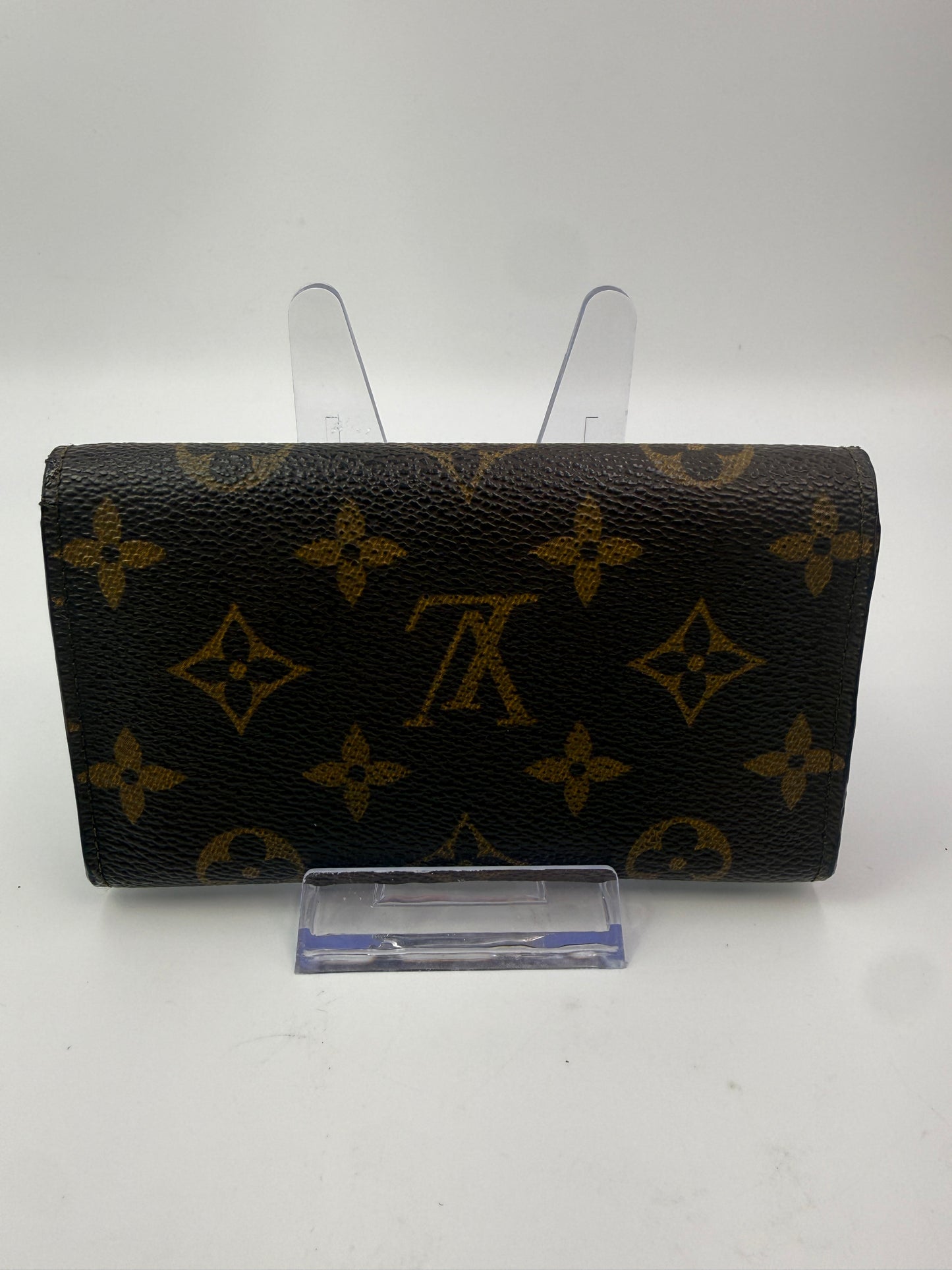 Louis Vuitton Monogram Coated Canvas Mini Sarah Compact Wallet CA0922