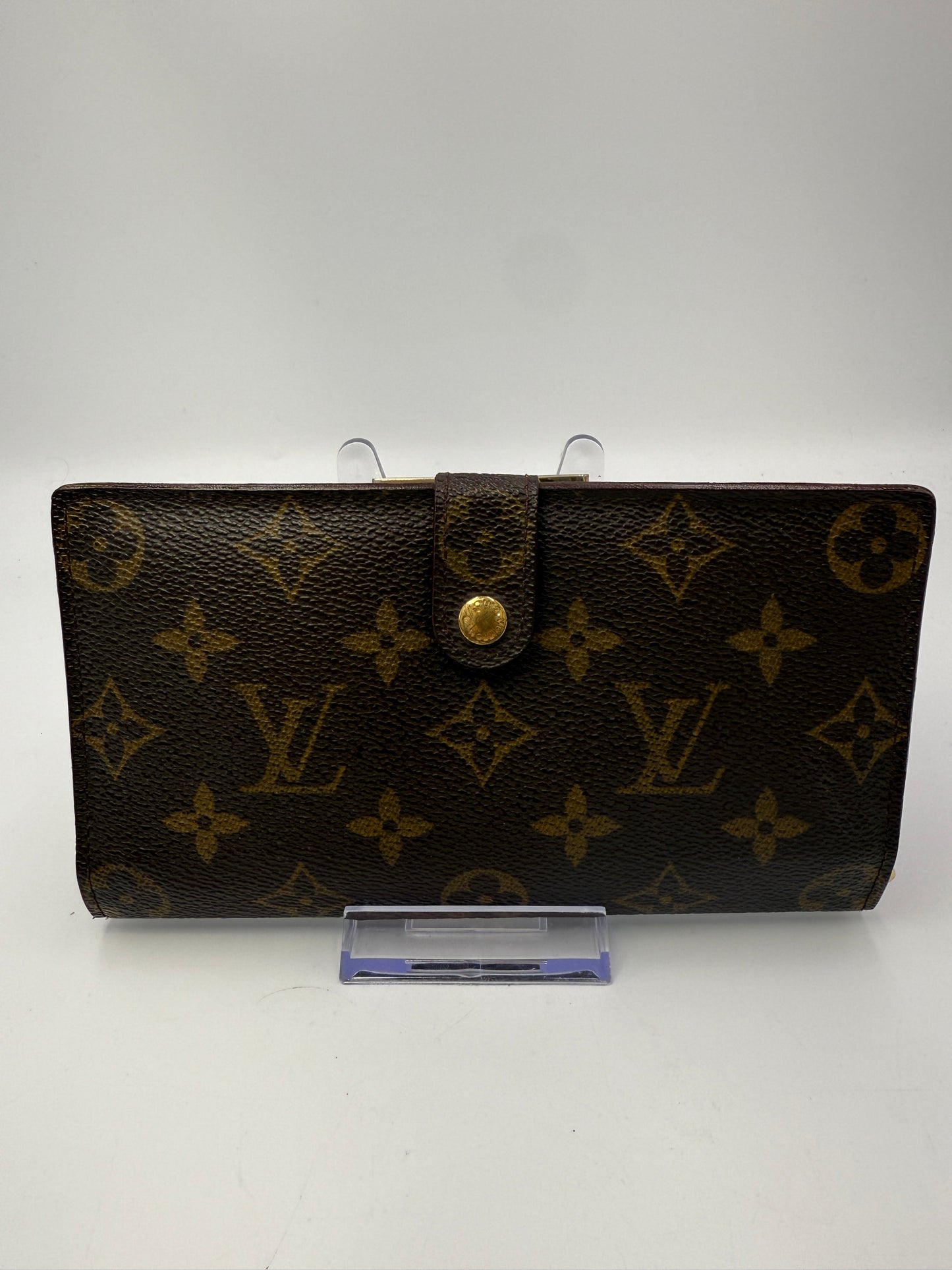 Louis Vuitton Monogram Long Kisslock Wallet SD1929