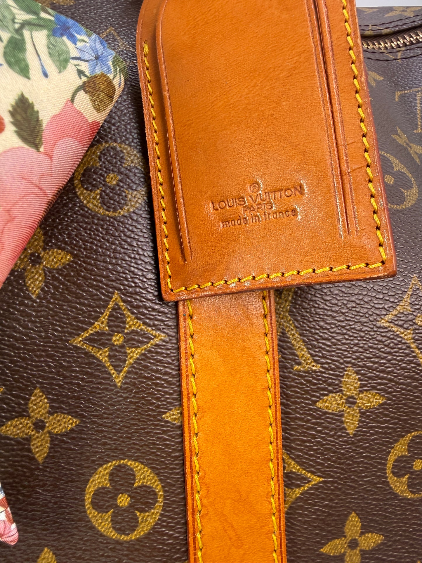 Louis Vuitton Vintage Monogram Keepall 55 Bandoulière With Original Crossbody Strap SP0961