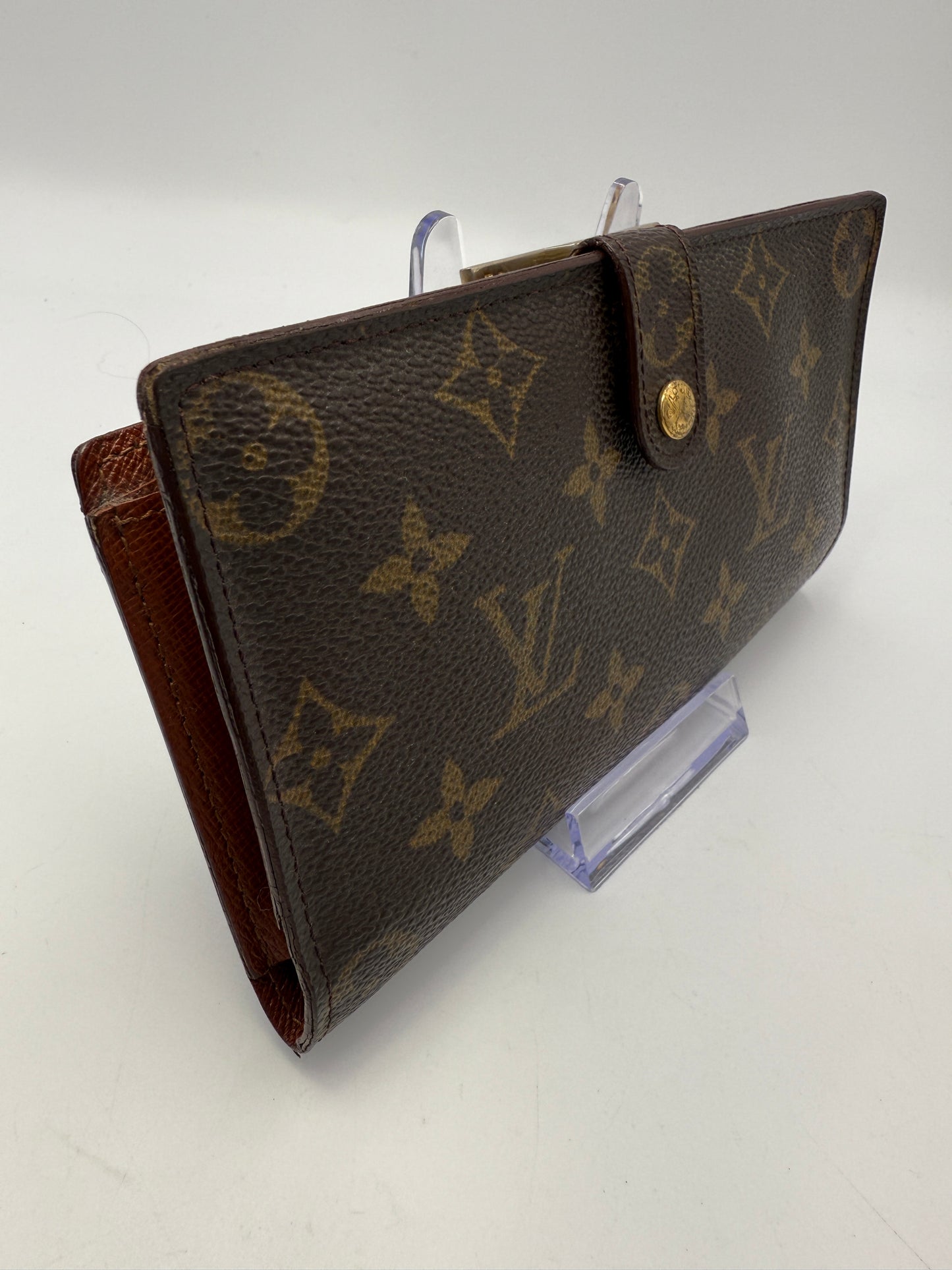 Louis Vuitton Monogram Long Kisslock Wallet SD1929