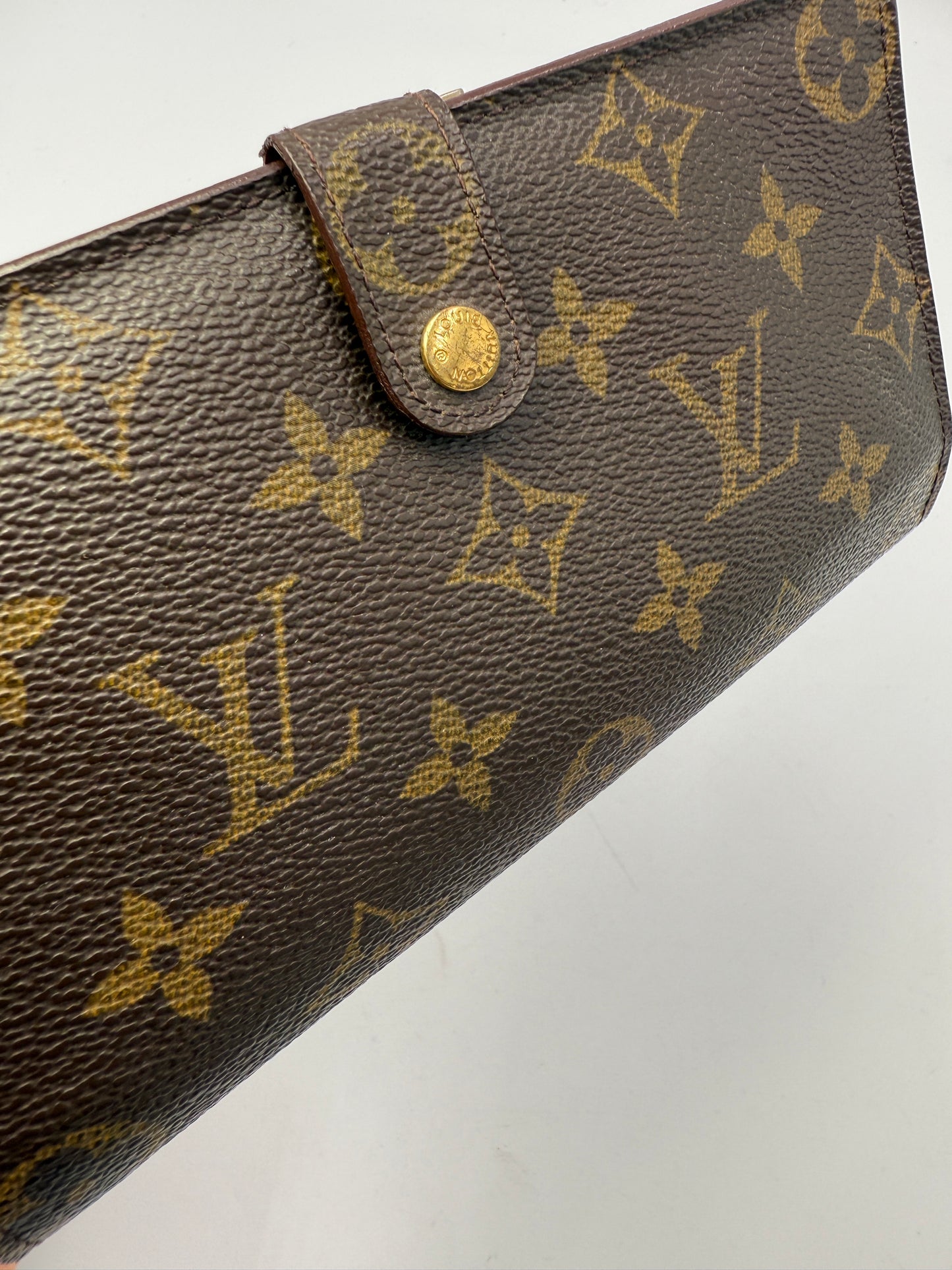 Louis Vuitton Monogram Long Kisslock Wallet SD1929