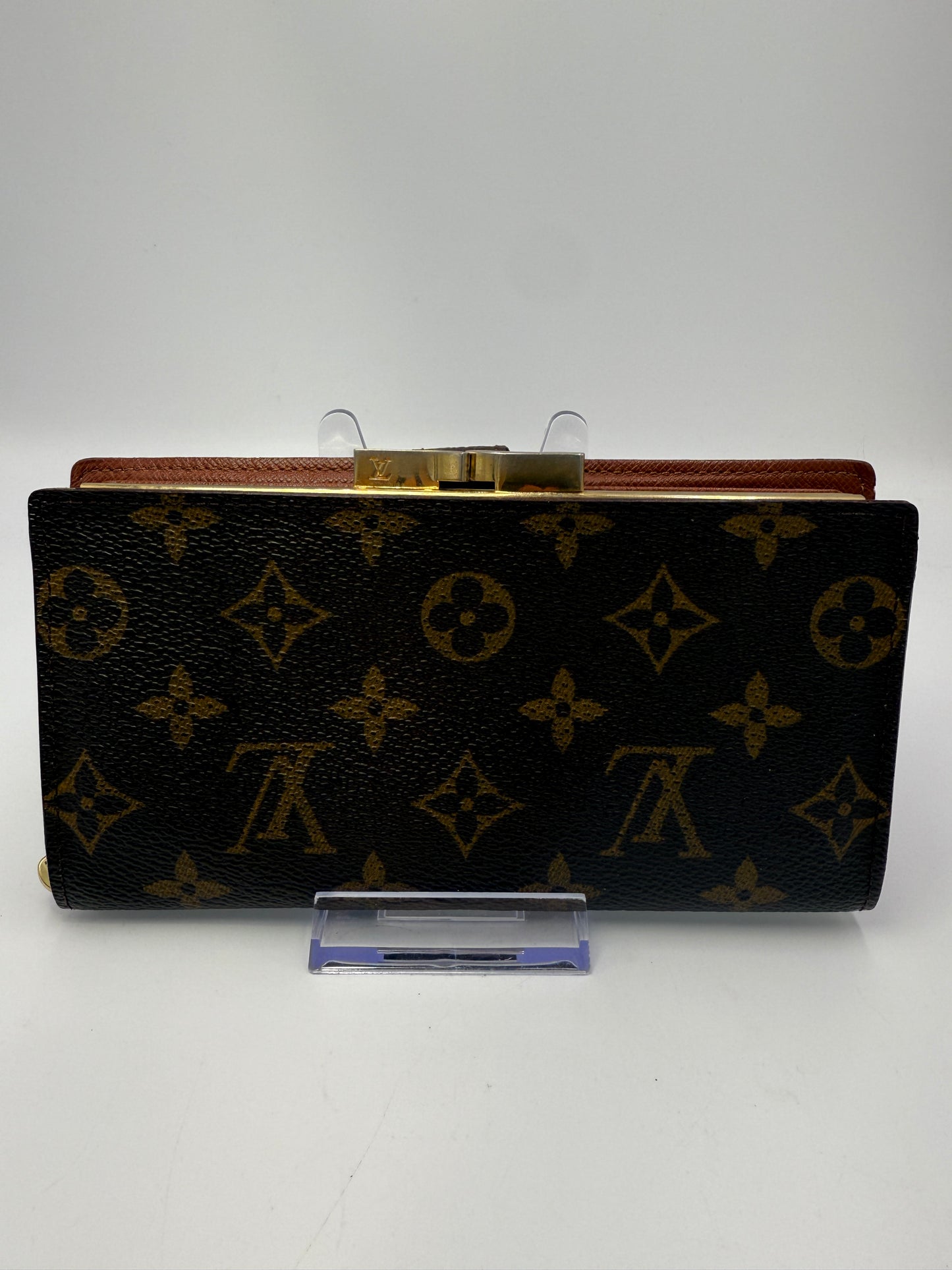 Louis Vuitton Monogram Long Kisslock Wallet SD1929
