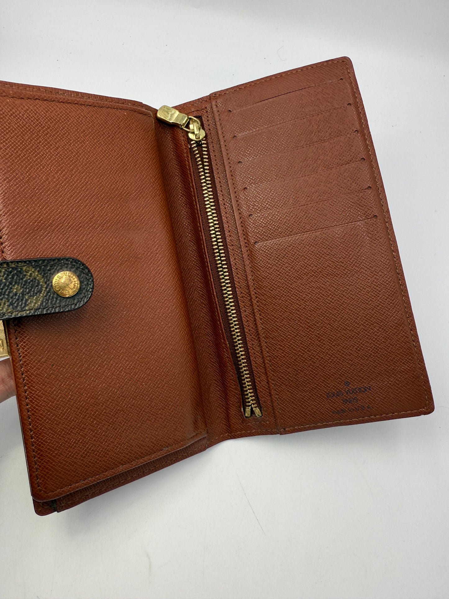 Louis Vuitton Monogram Long Kisslock Wallet SD1929