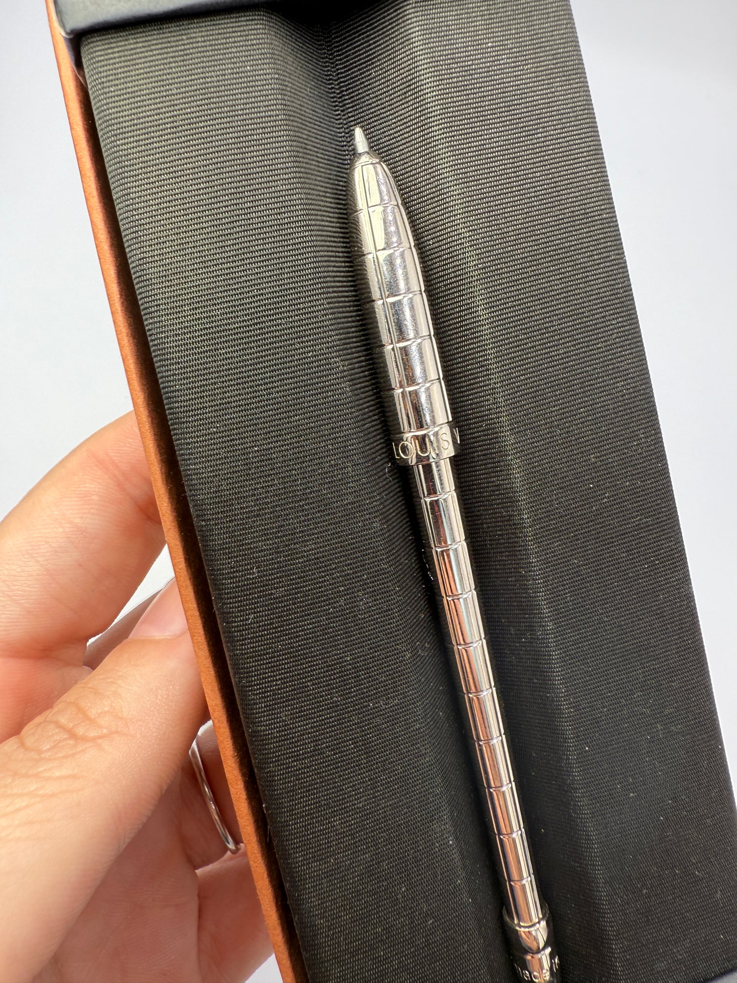 Louis Vuitton Silver Pen and Original Box