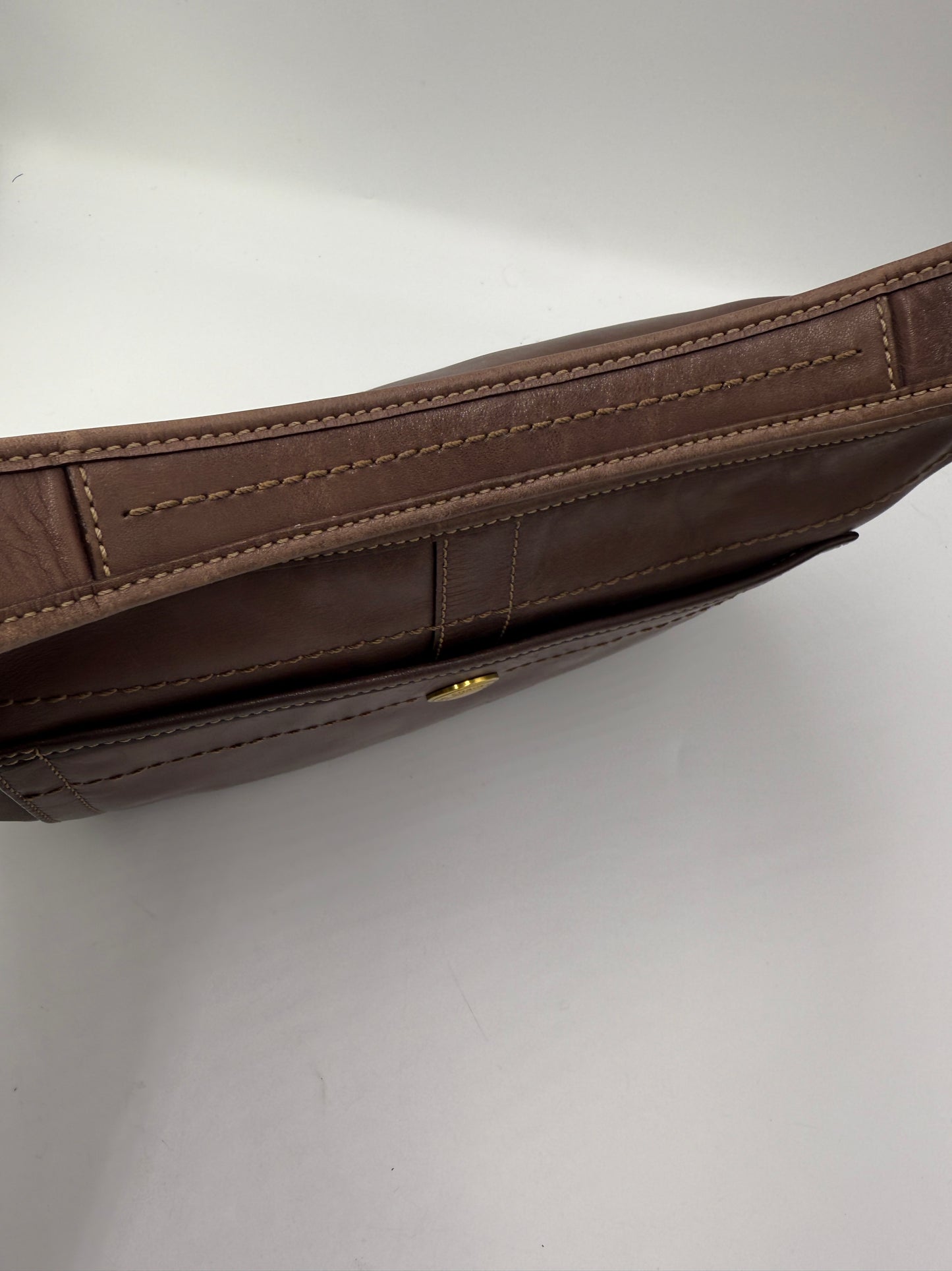 Coach Brown Leather Hobo Shoulder Bag