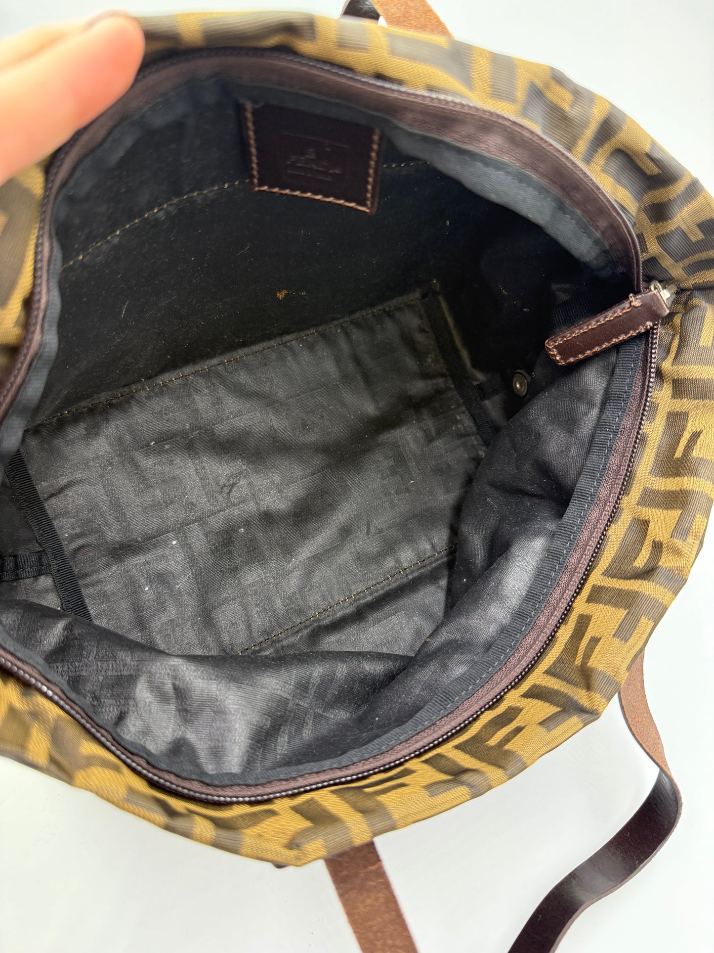 Fendi Zucca Canvas Mini Tote 158231009