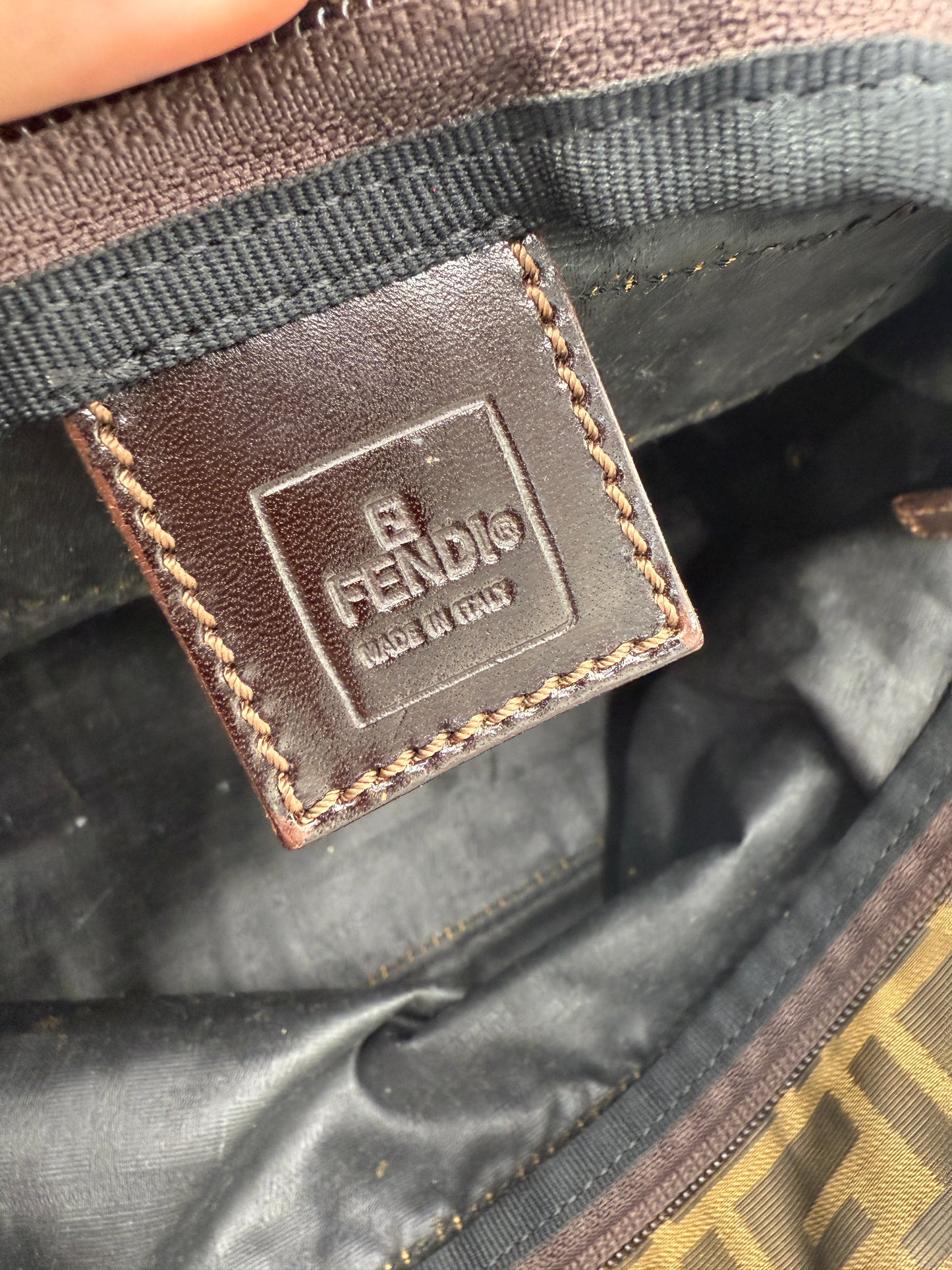Fendi Zucca Canvas Mini Tote 158231009