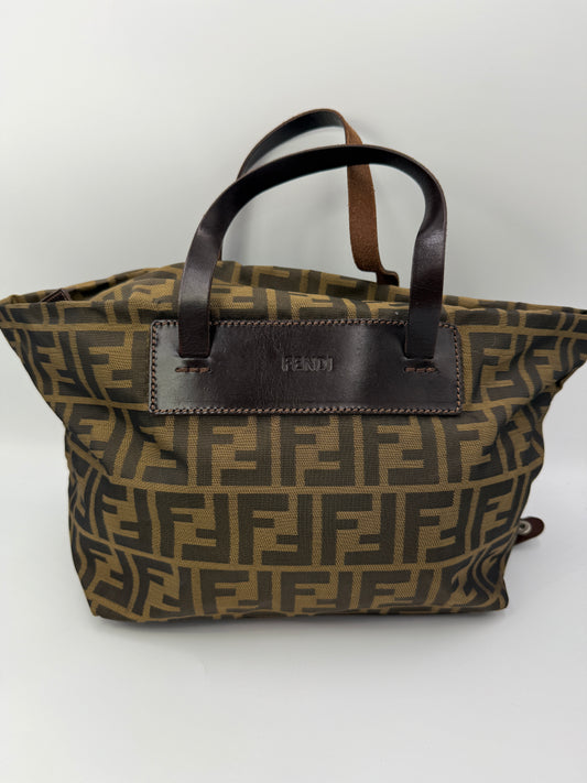 Fendi Zucca Canvas Mini Tote 158231009