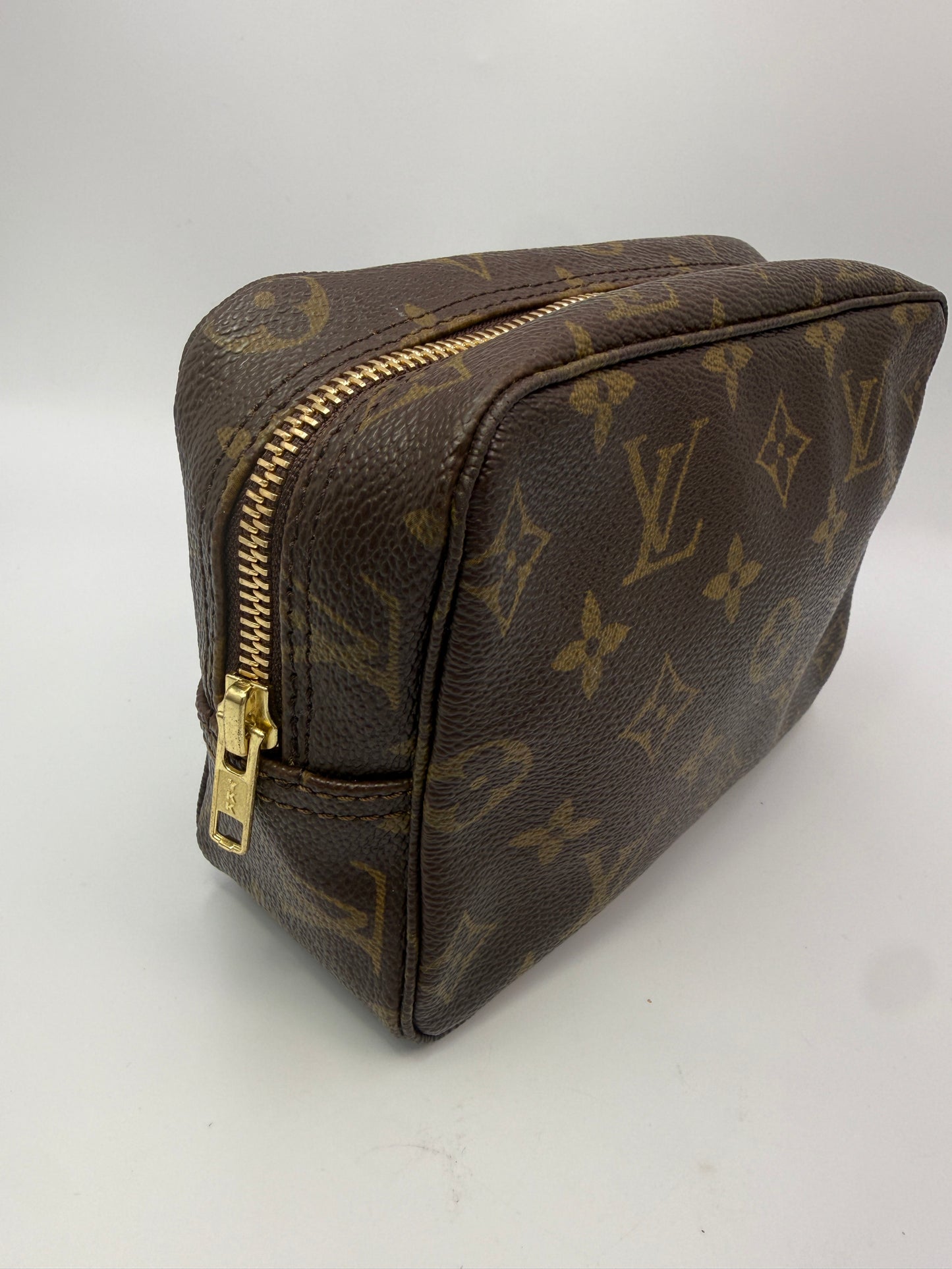 Louis Vuitton Monogram Coated Canvas Trousse Toiletry 18 cm 834