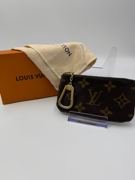 Louis Vuitton Monogram Coated Canvas Key Cles TA1165