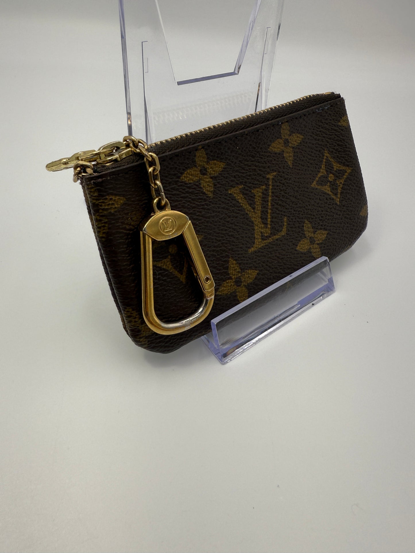 Louis Vuitton Monogram Coated Canvas Key Cles TA1165