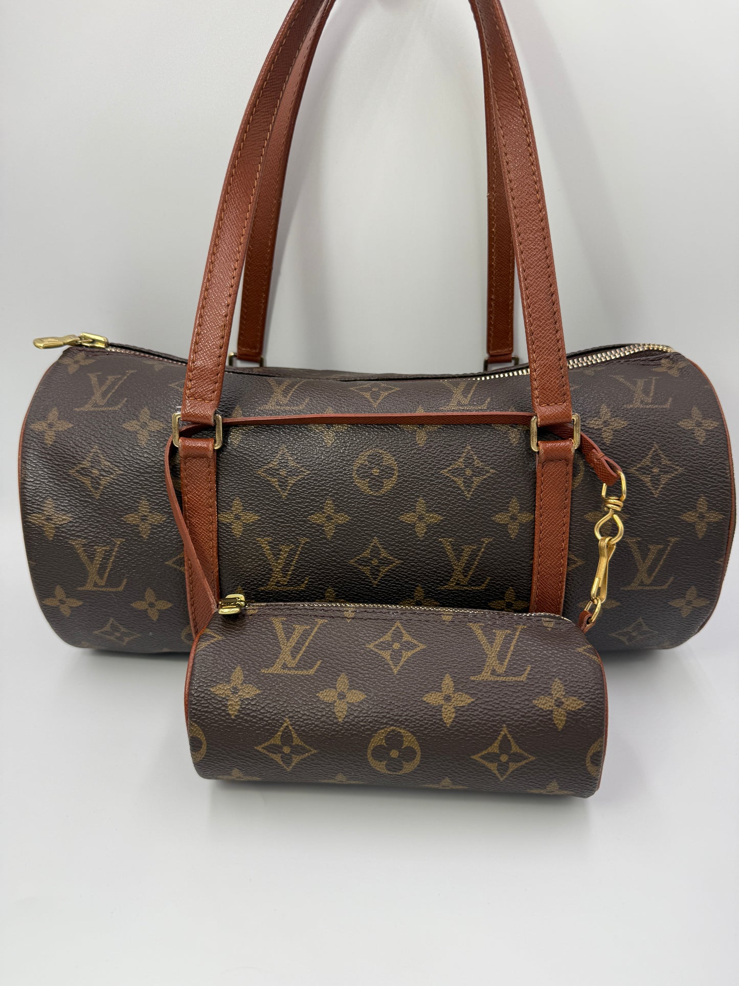 Louis Vuitton Monogram Papillon 30 cm with Matching Mini Bundle NO0041