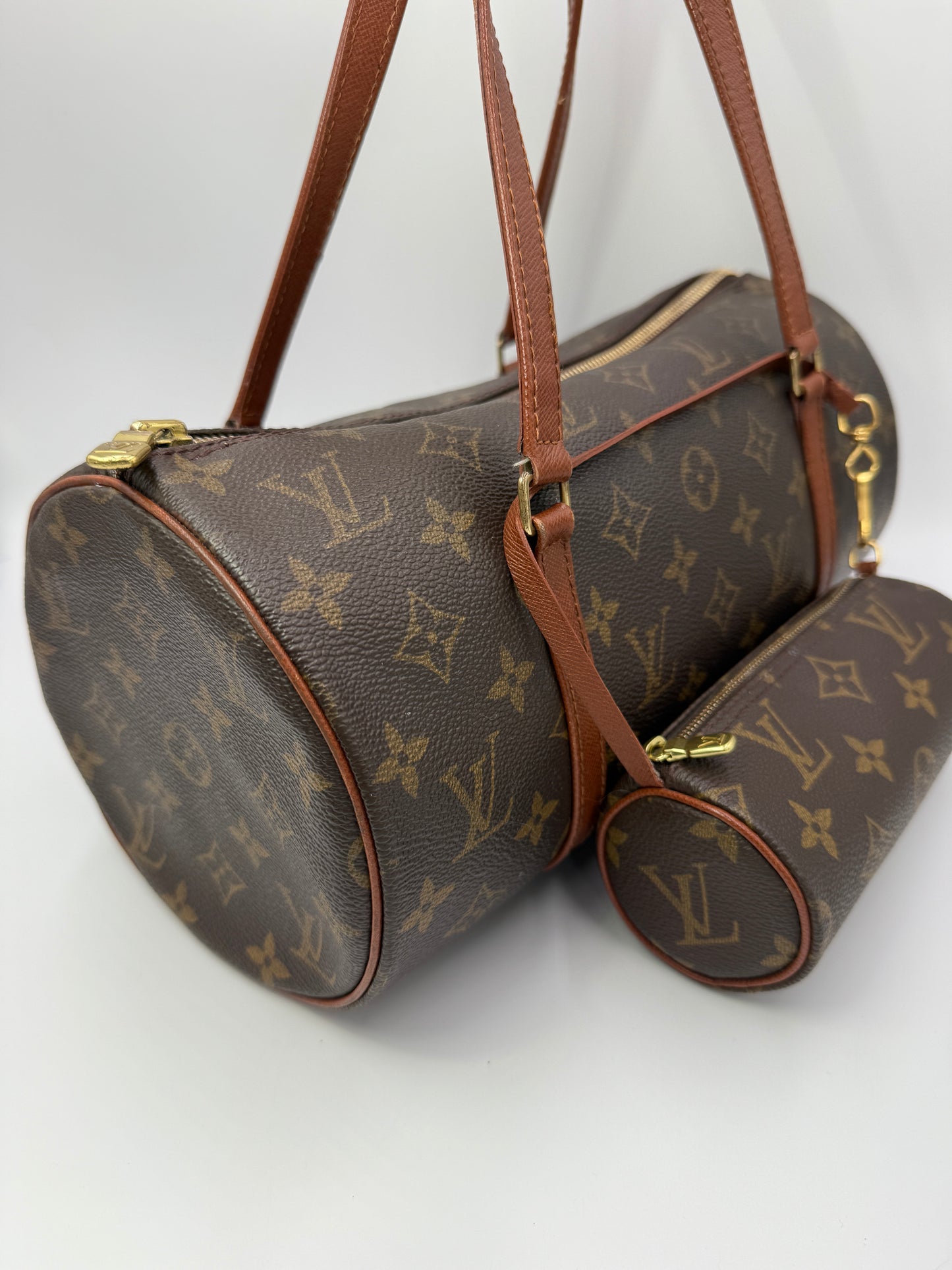Louis Vuitton Monogram Papillon 30 cm with Matching Mini Bundle NO0041