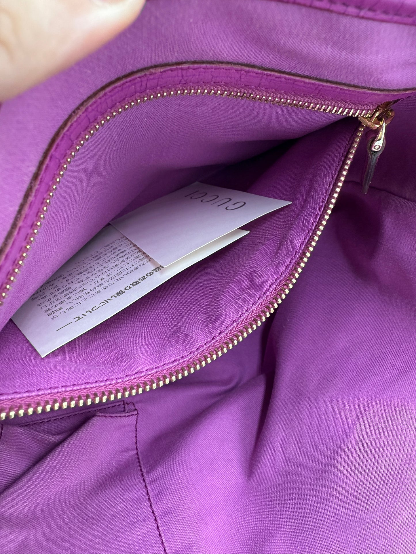 Gucci Guccissima Canvas Mini Tote Pink Accents 2 Charms