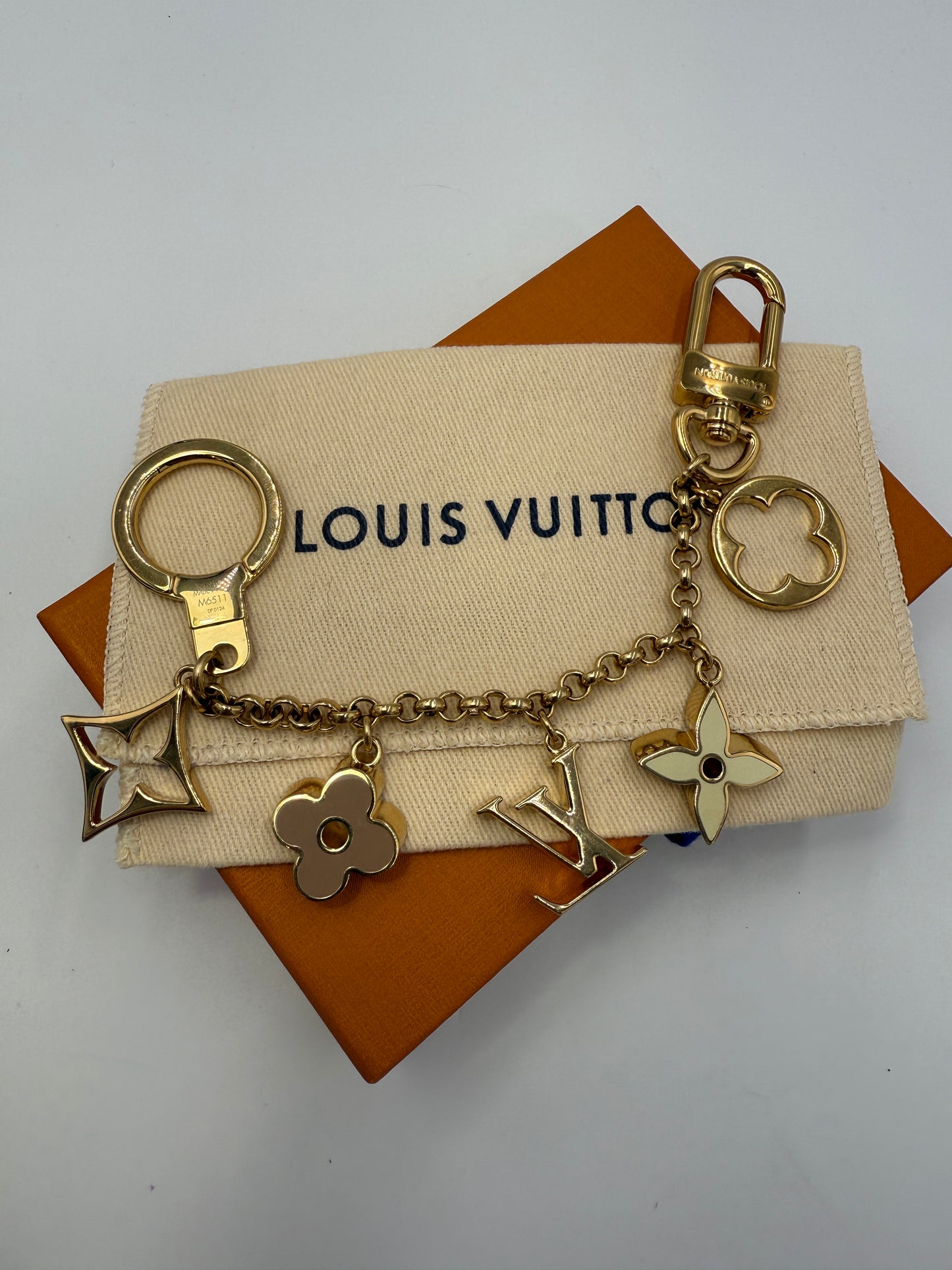 Louis Vuitton Fleur De Monogram Bag Charm DP0124