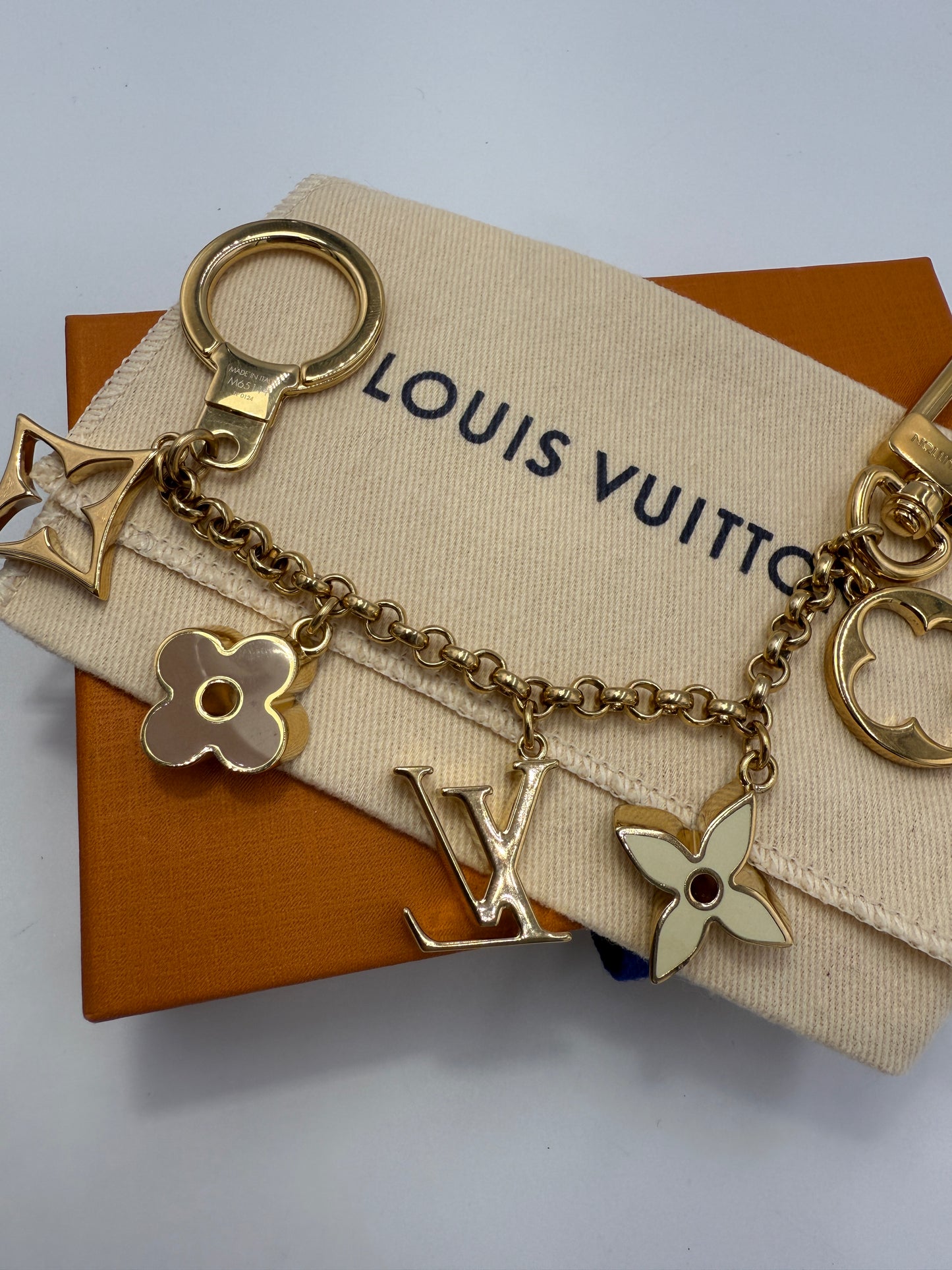 Louis Vuitton Fleur De Monogram Bag Charm DP0124