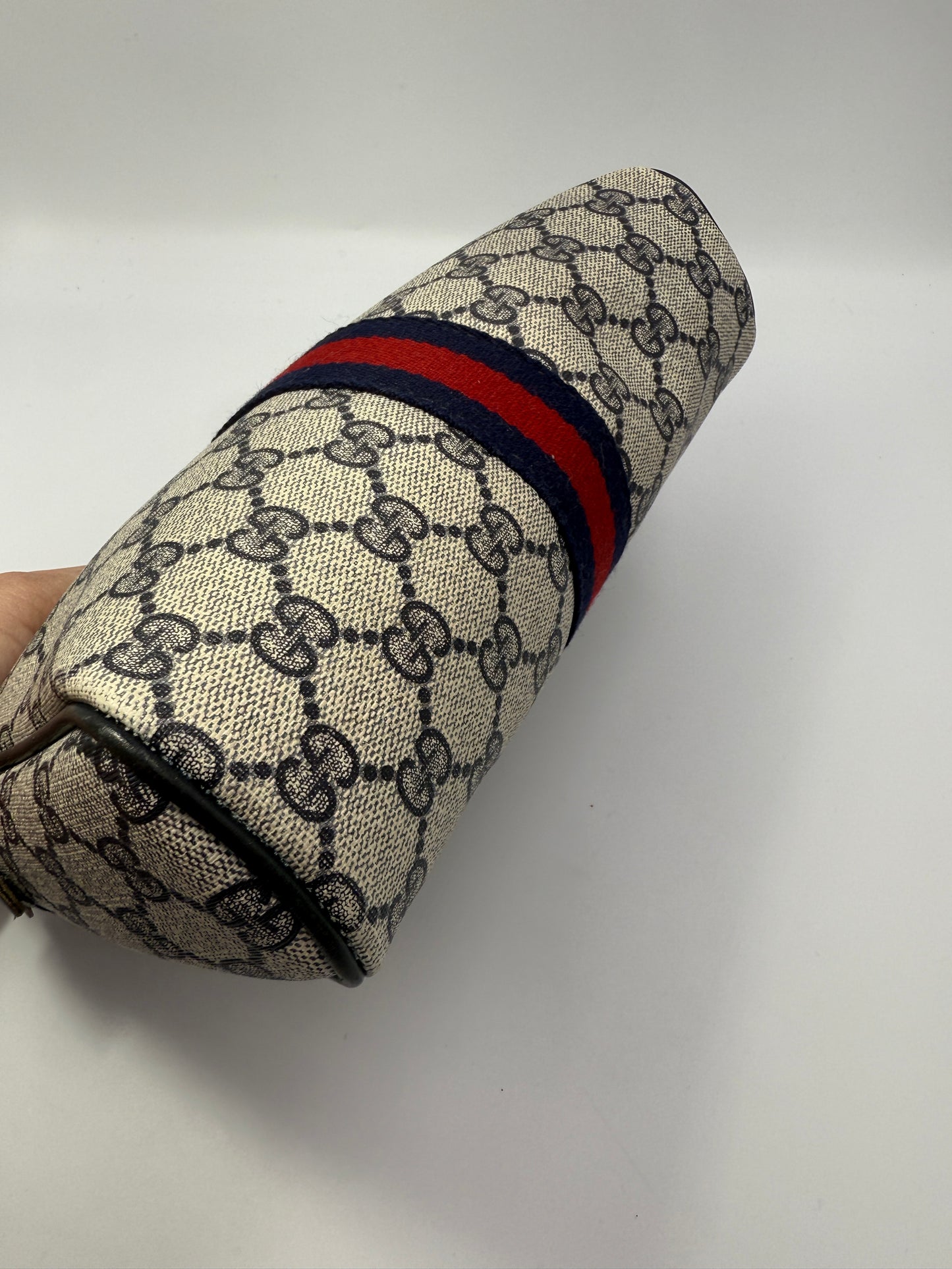 Gucci Ophidia Supreme Coated Canvas Toiletry Pouch