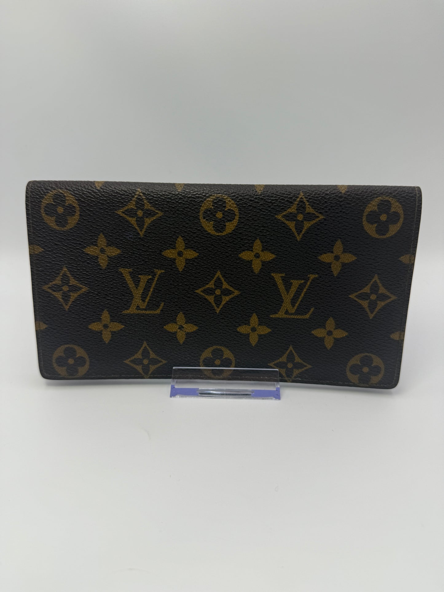 Louis Vuitton Monogram Checkbook Cover Wallet