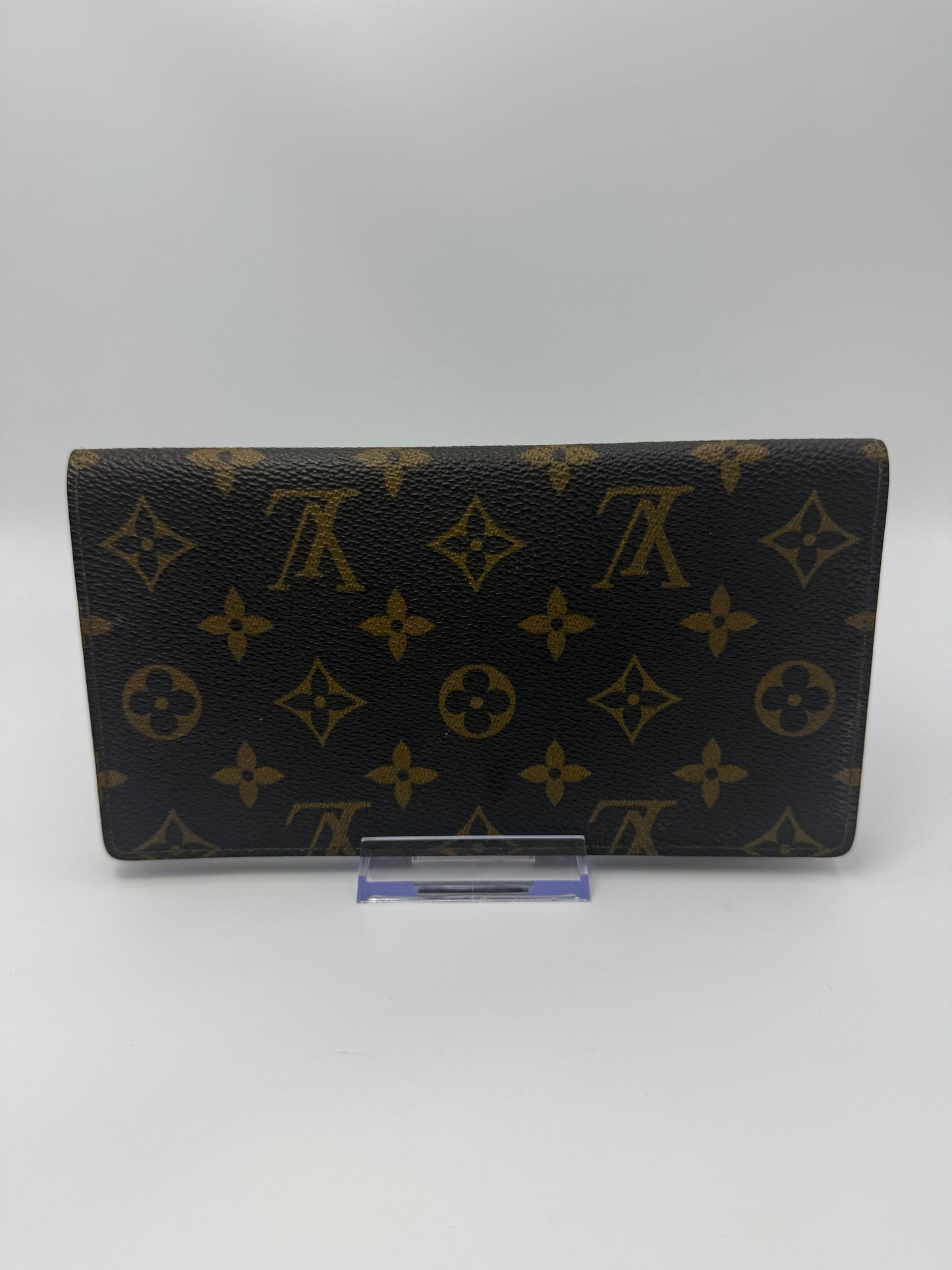 Louis Vuitton Monogram Checkbook Cover Wallet