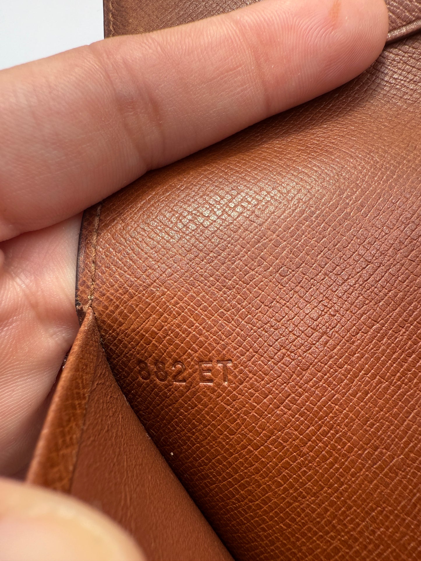 Louis Vuitton Monogram Checkbook Cover Wallet