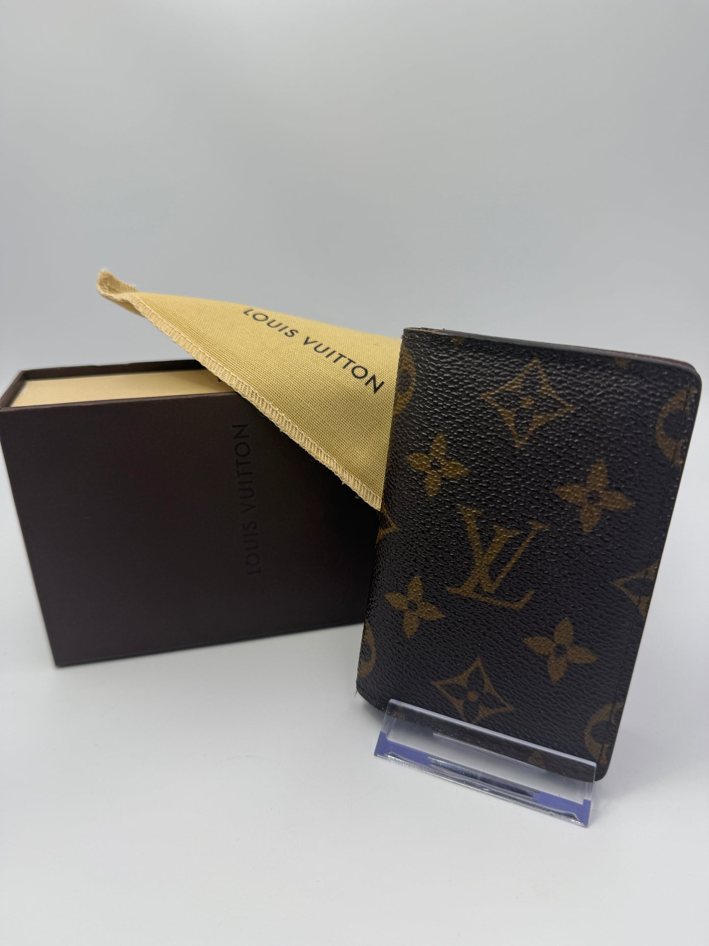 Louis Vuitton Monogram Pocket Organizer Full Set MI4057