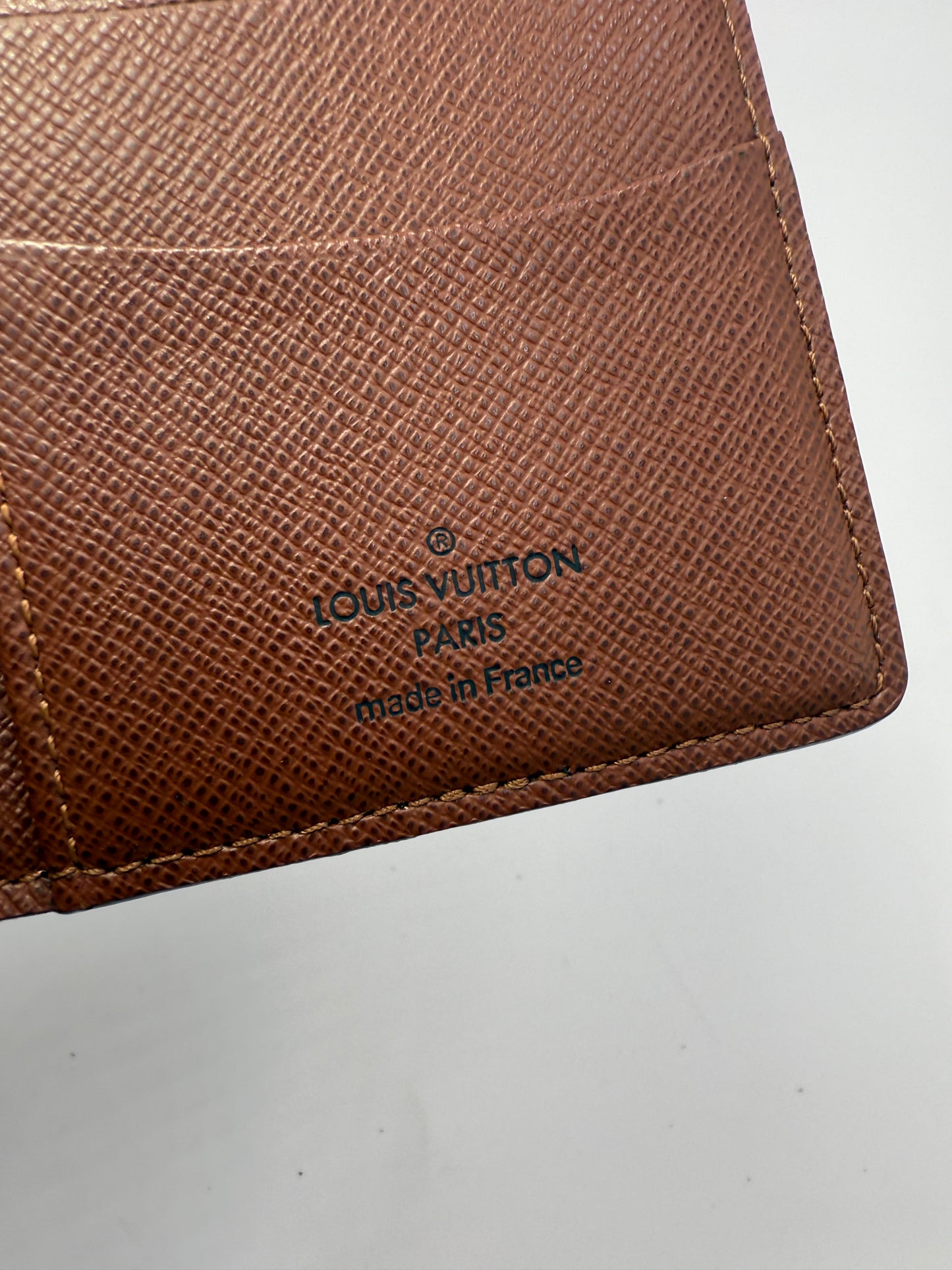 Louis Vuitton Monogram Pocket Organizer Full Set MI4057