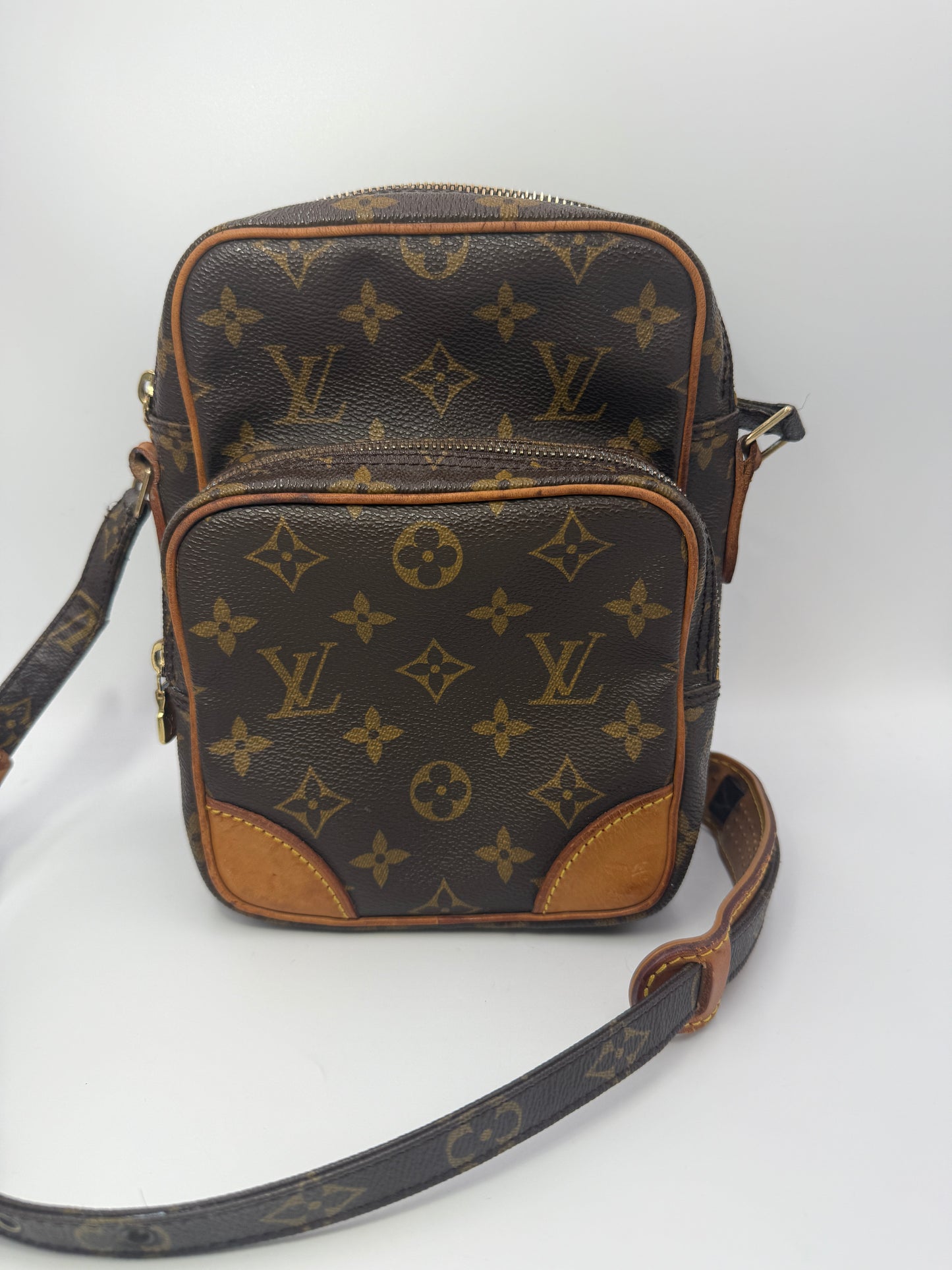 Louis Vuitton Monogram Coated Canvas Amazone Crossbody
